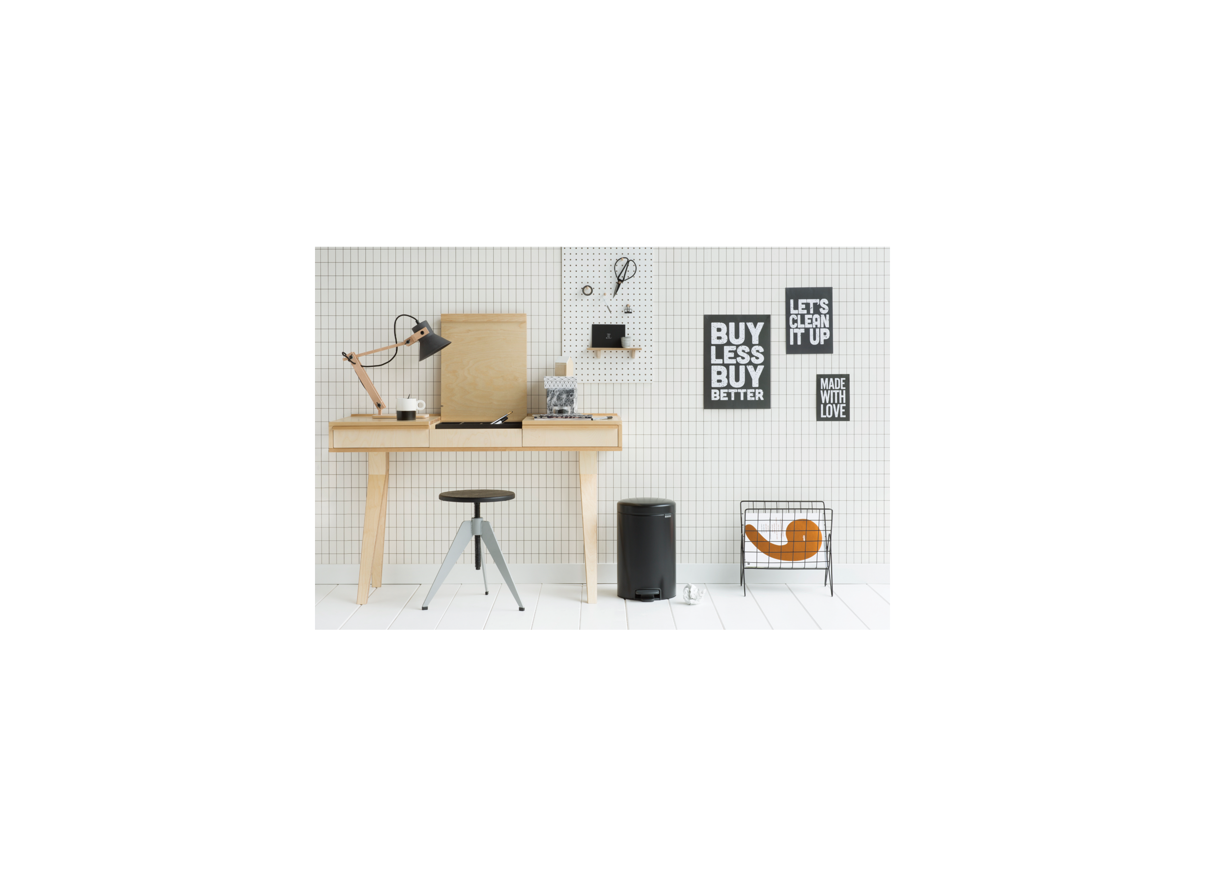Sfeerfoto - Pedaalemmer NewIcon Brabantia 12L matt black