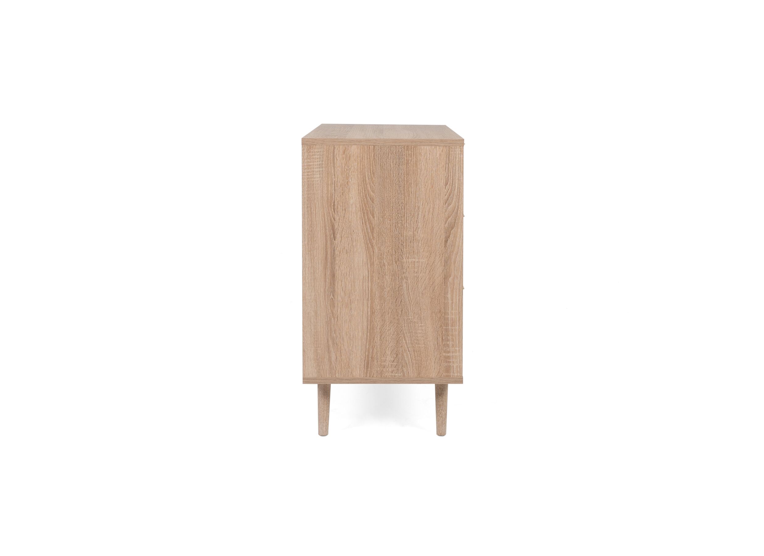 Commode Bali 80x40x80cm - mélamine - chêne sonoma