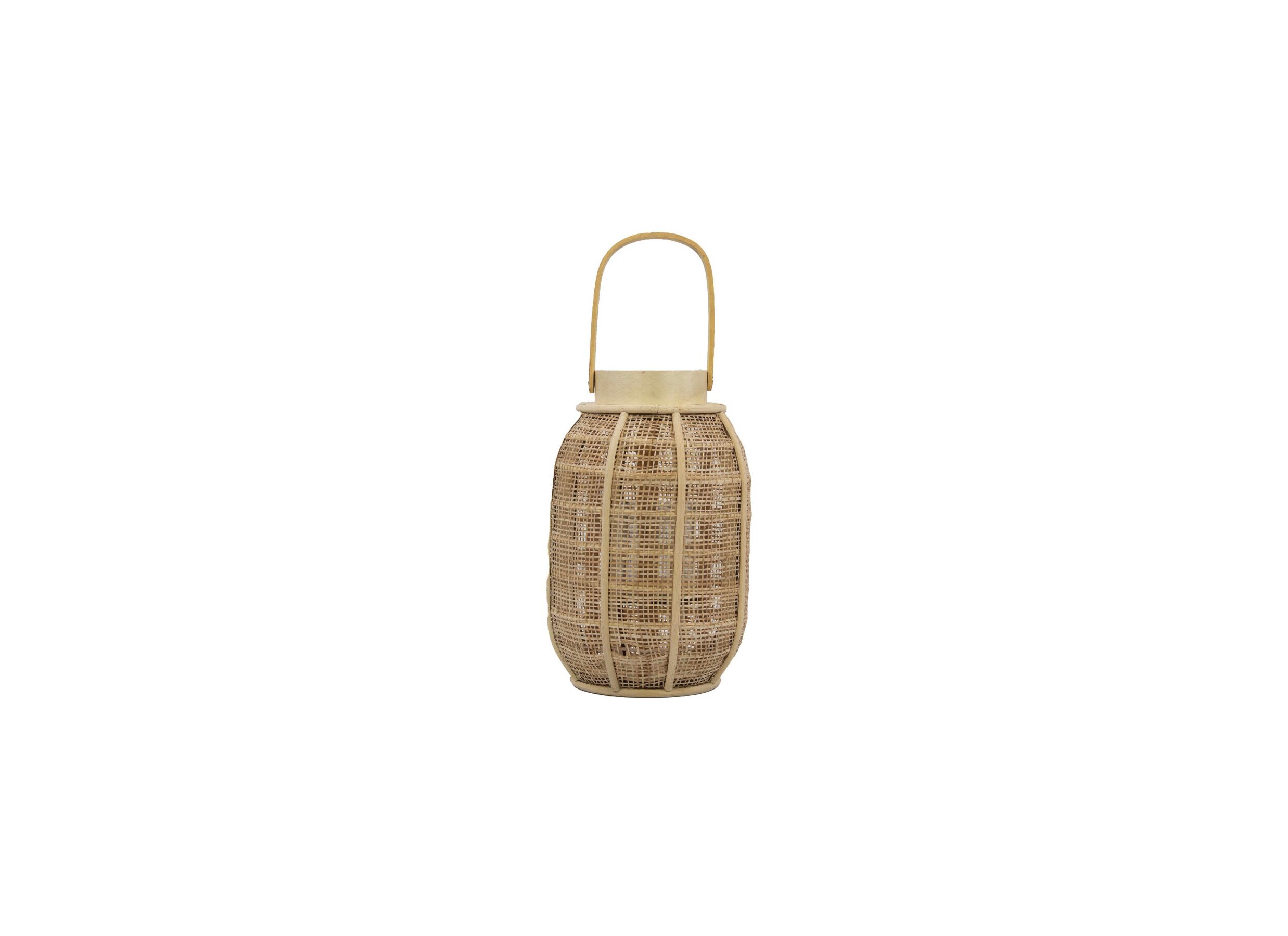 Plus Important - Porte-bougie Feuille De Bananier H39cm - naturel