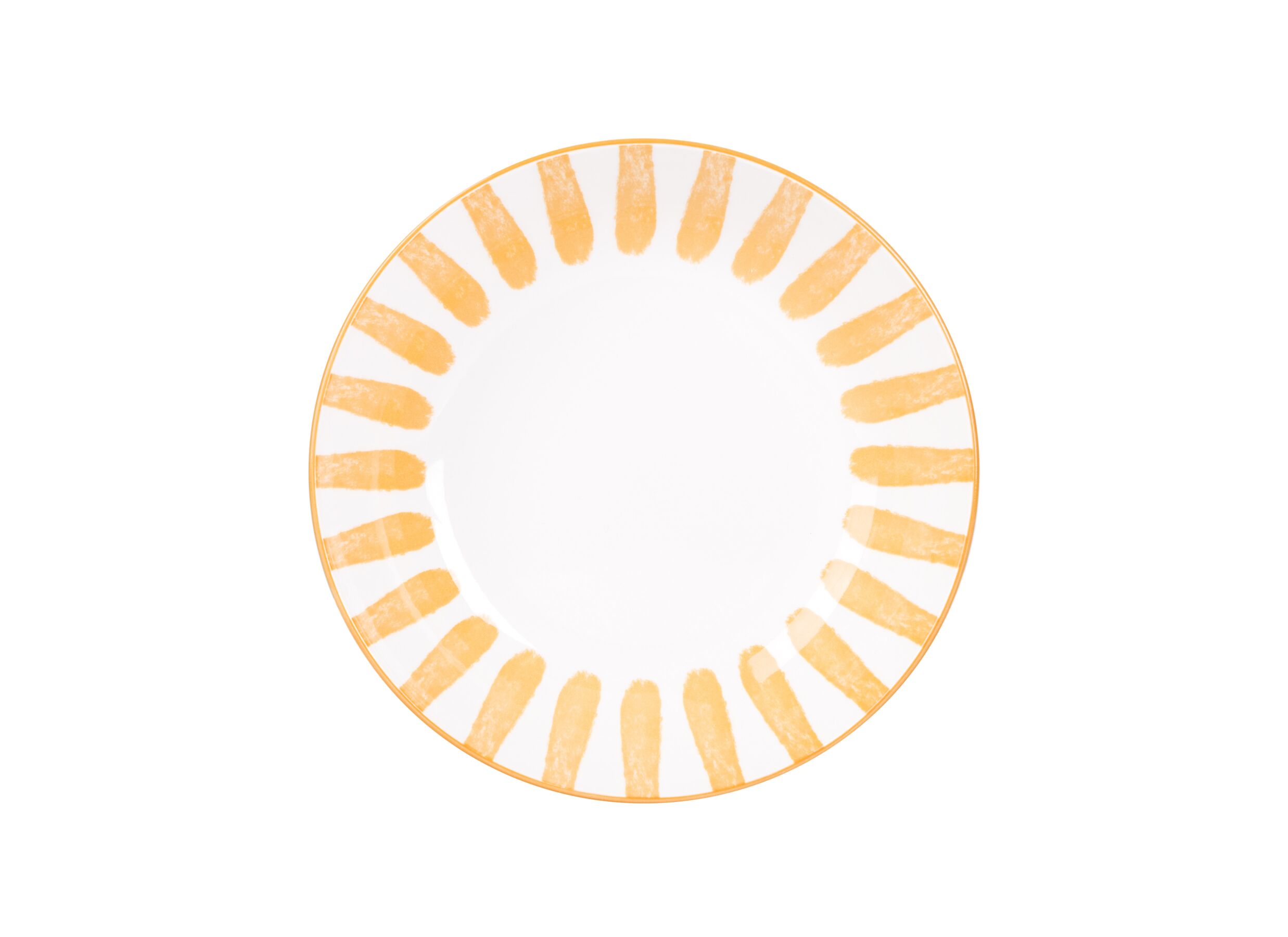 Overzichtsfoto - Diep bord Cabana Ø20cm - porselein - oranje