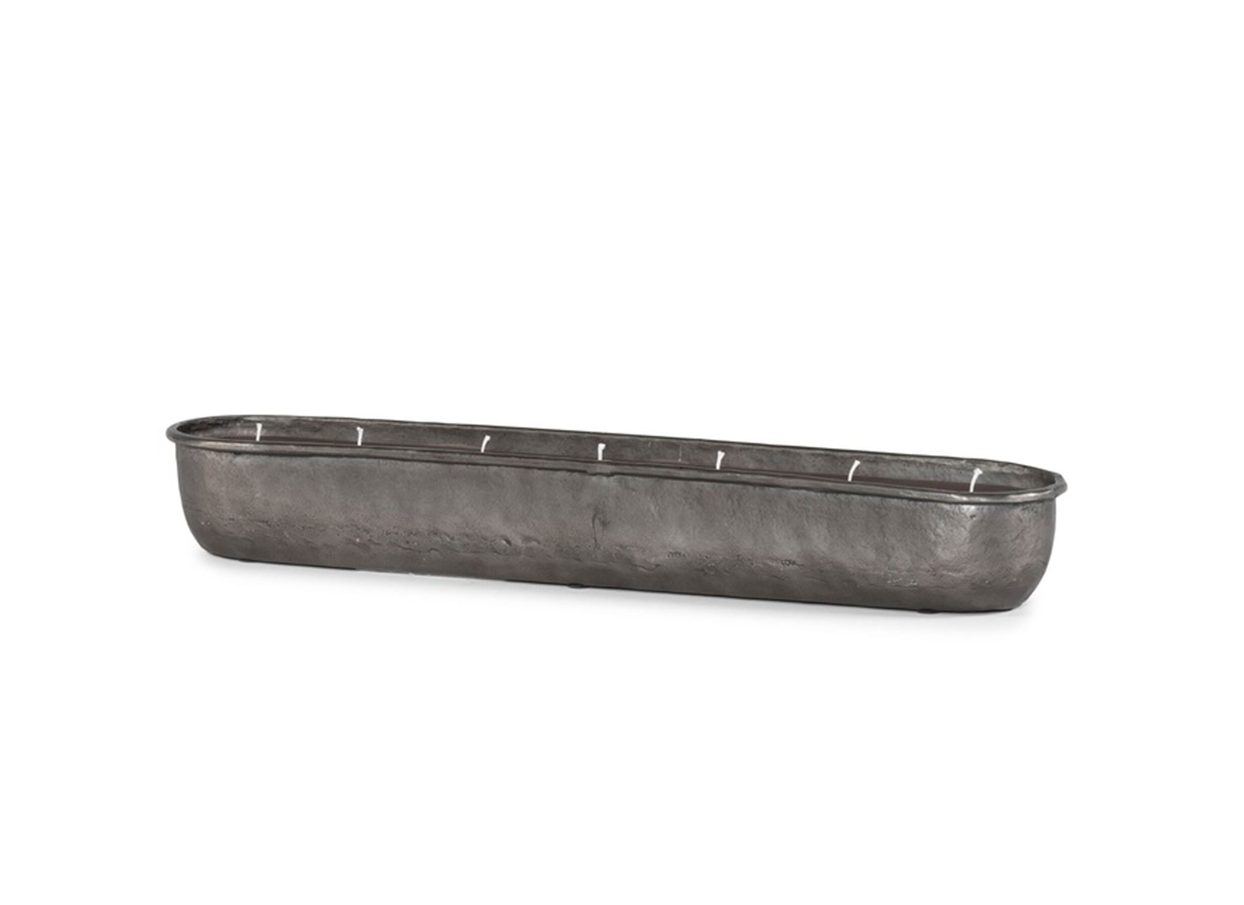 Plus Important - Bougie 60x10x10cm - métal - gris