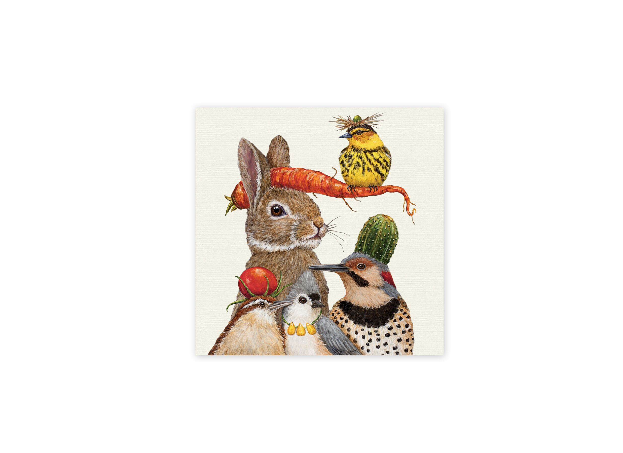 Serviette Harvest Party 33x33cm multicolor 20 stuks
