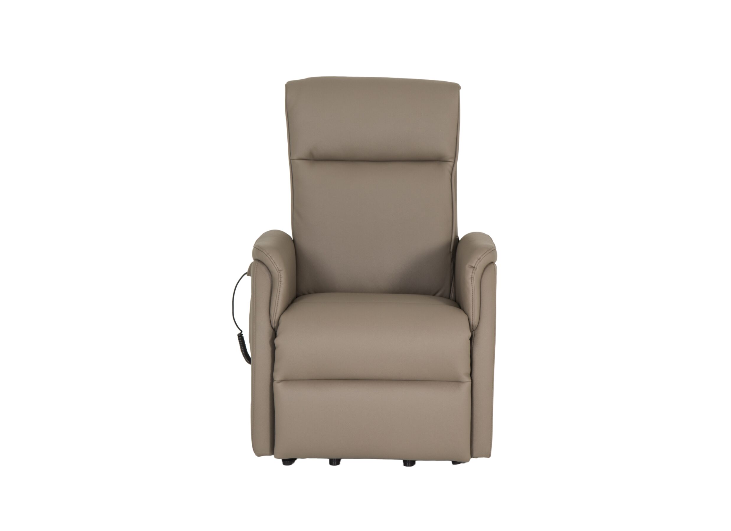 Relaxzetel Pope elektrisch - lederlook - earth