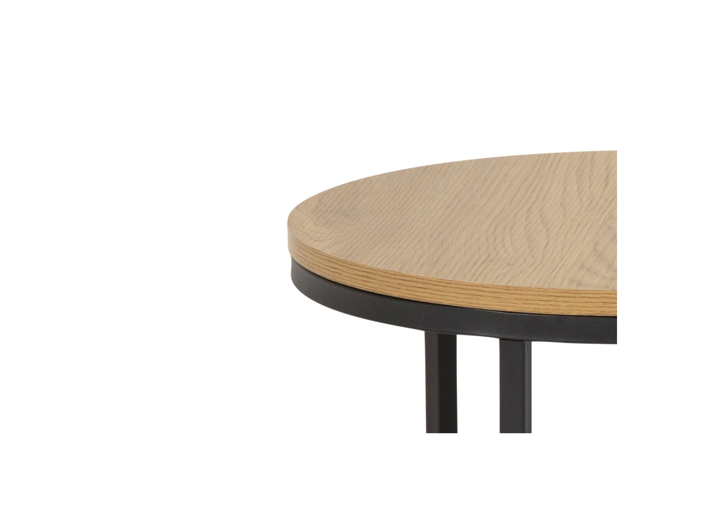 Bijzettafel Ø80cm set van 2