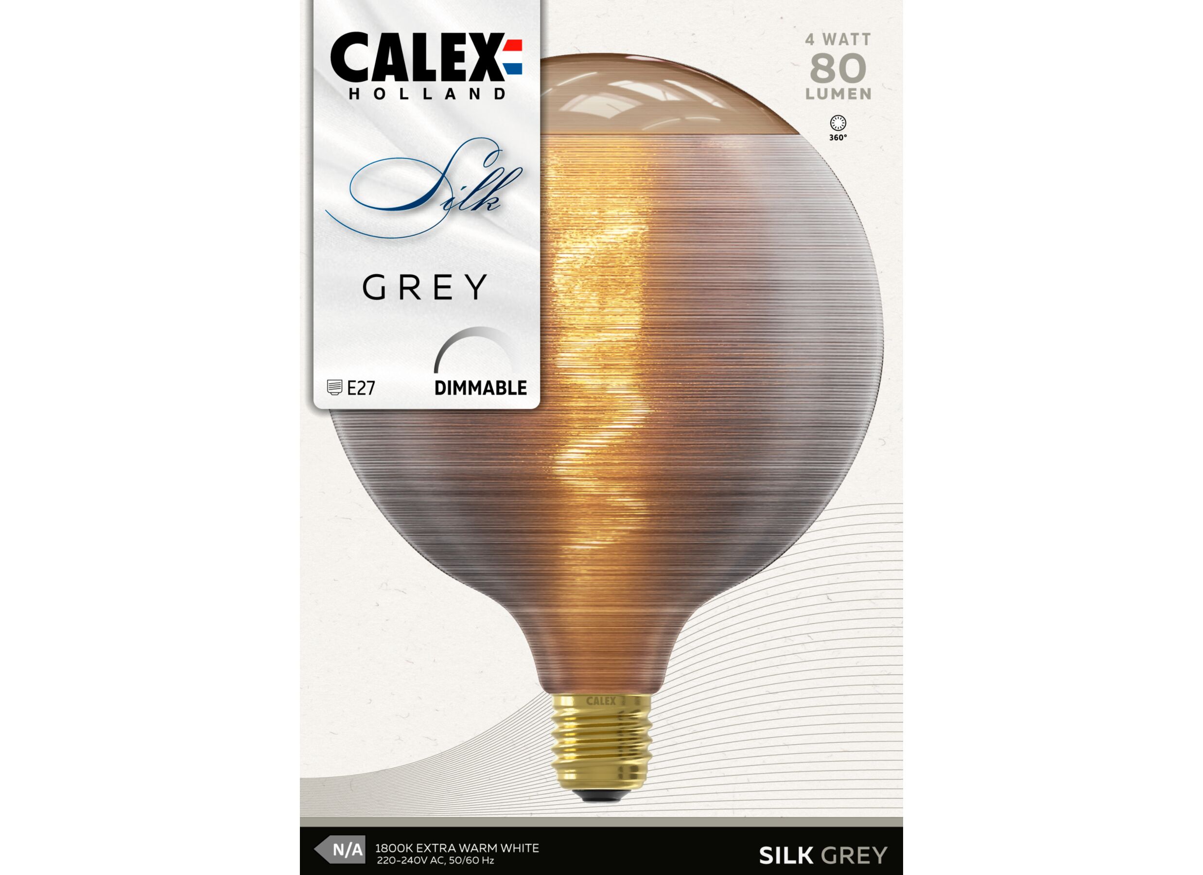 Detail - Ampoule LED Silk G125 4W E27