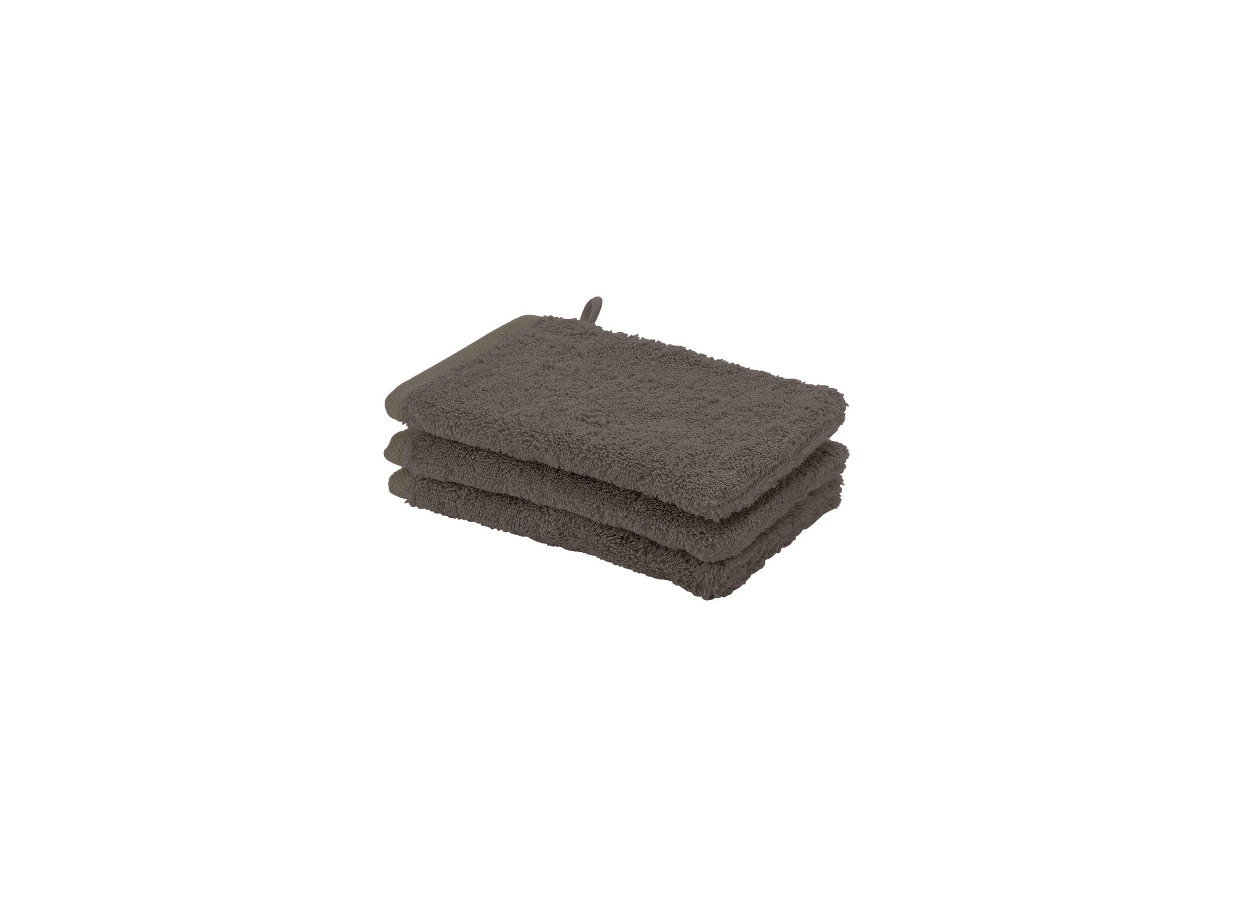 Gant de toilette London 16x22cm ash - Gant de toilette London 16x22cm ash