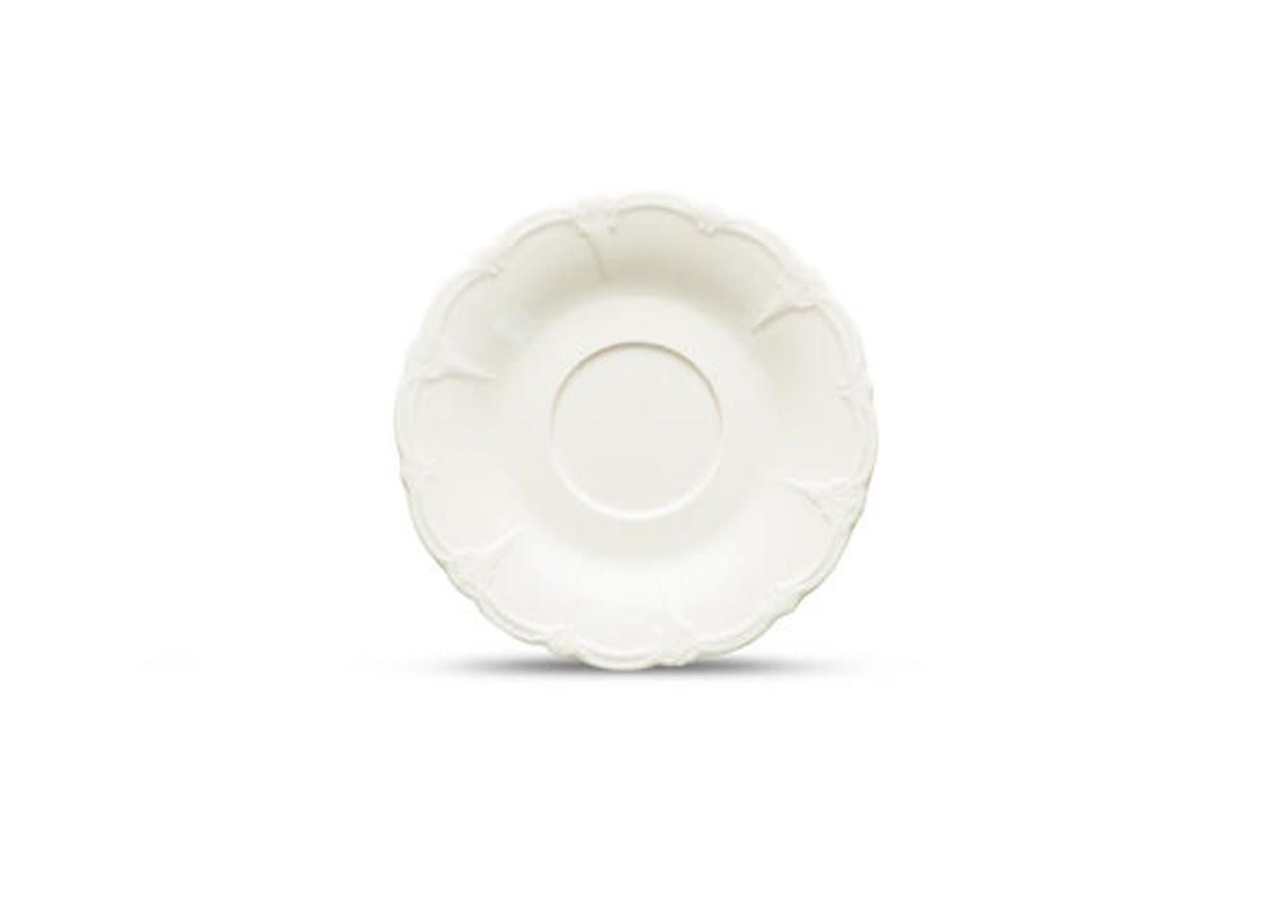 Plus Important - Assiette à dessert Retro Ø16,5cm - porcelaine - ivoire