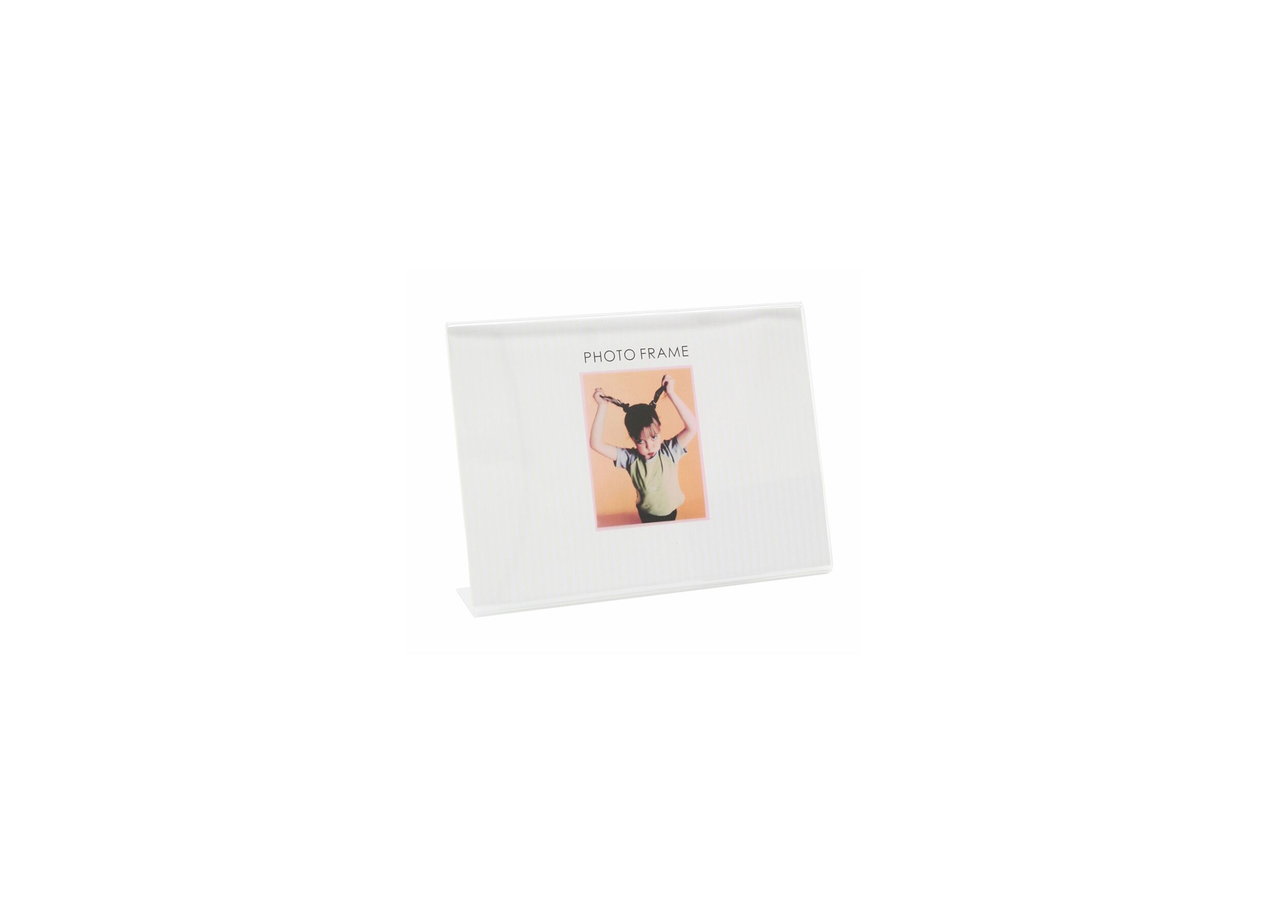 Cadre photo S58RL1H 15x20cm - Cadre photo S58RL1H 20x15cm - synthétique -transparent