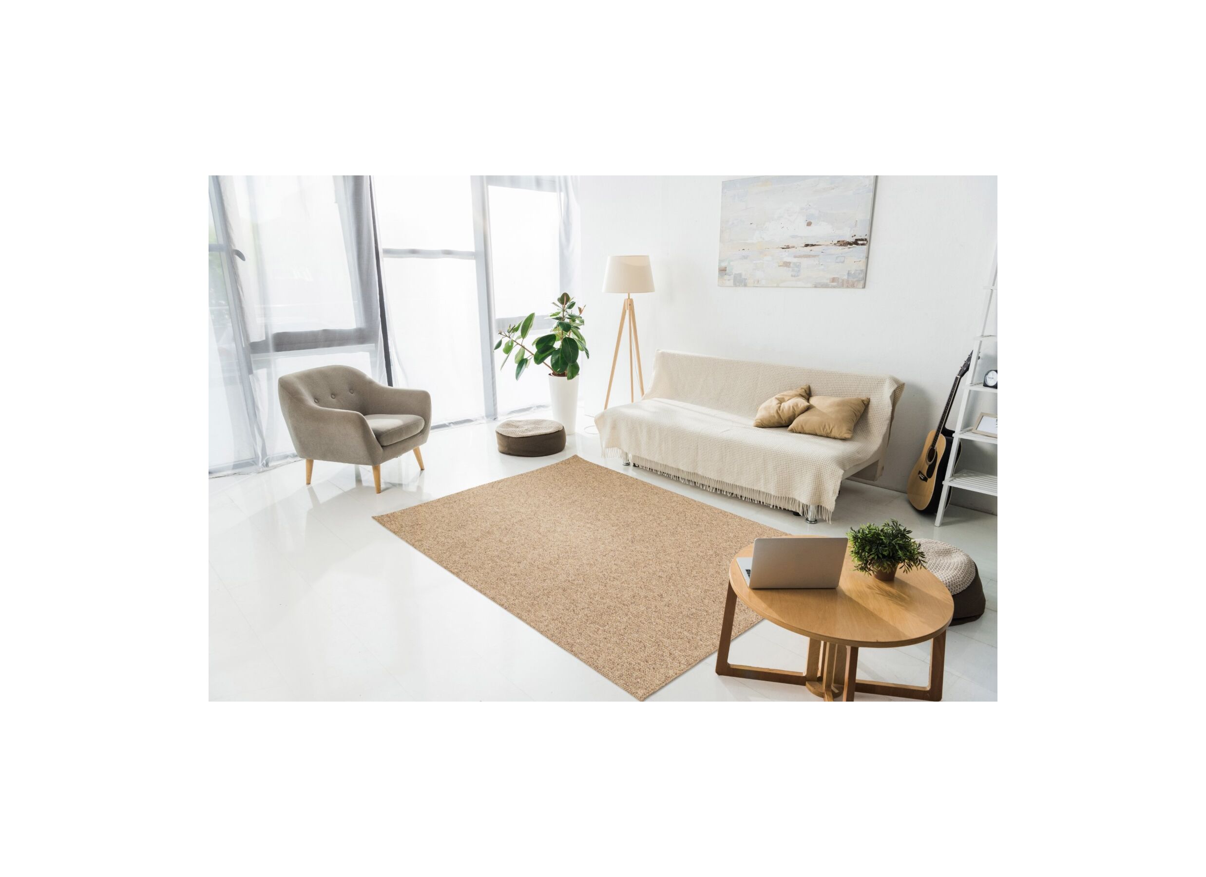 Sfeerfoto - Tapijt Paya 160x230cm - polypropyleen - sisal