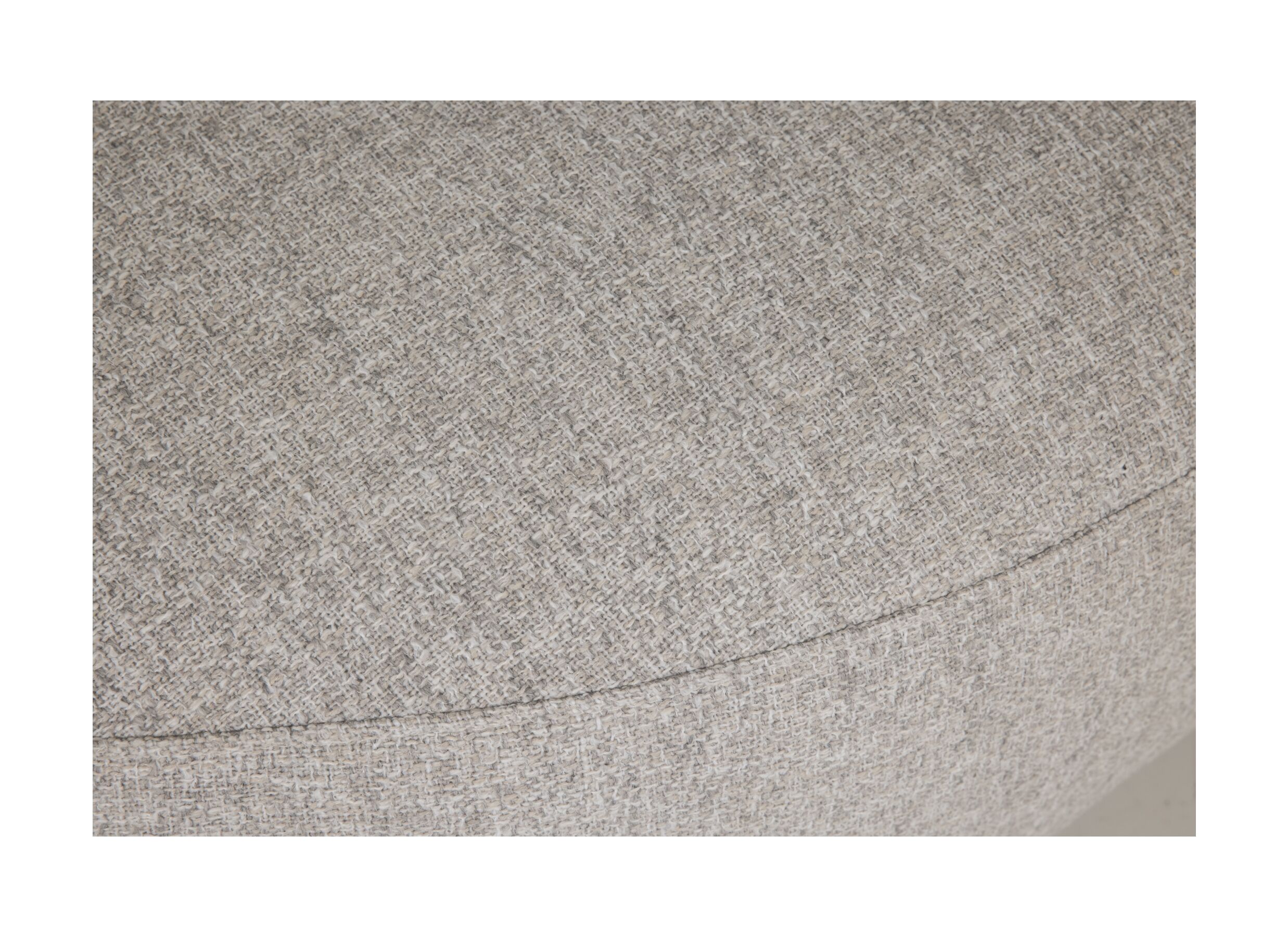 Detail - Canapé Raja 364x135cm - tissu - beige