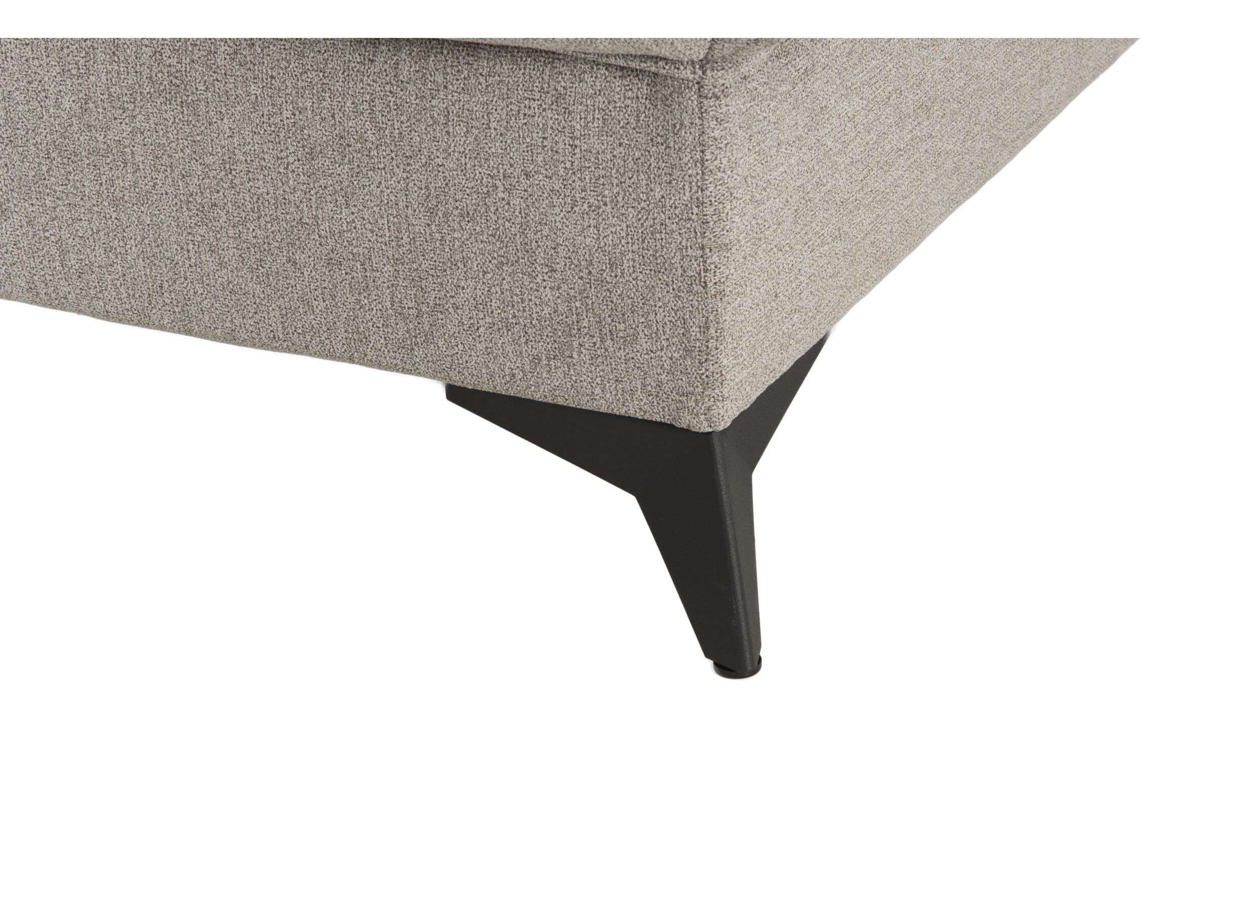 Detailfoto - Hoeksalon Boca 284x234cm - stof - grijs beige met relax