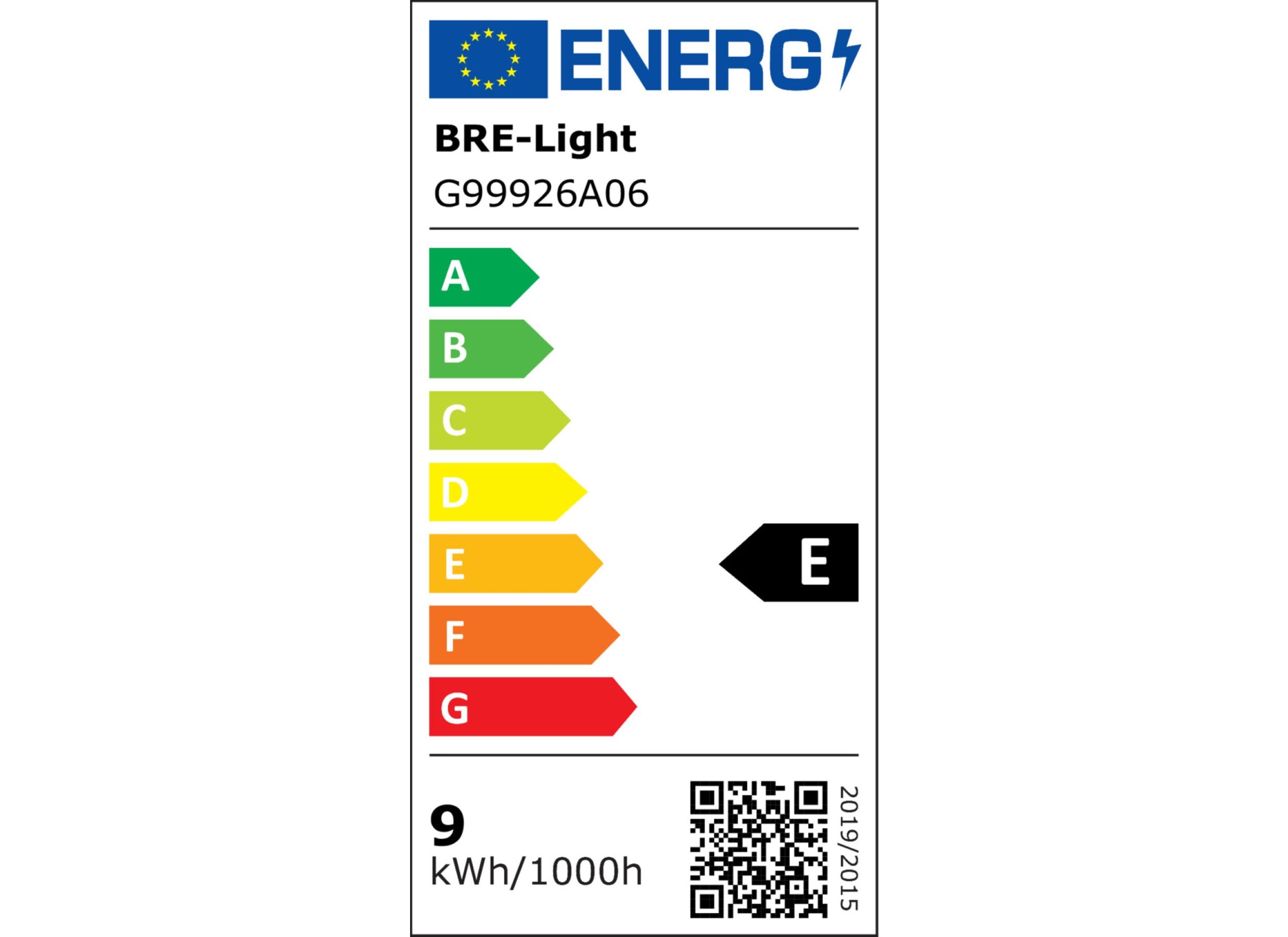 Energielabel - Plafondlamp Maureen Ø20cm - metaal/kunststof - zwart