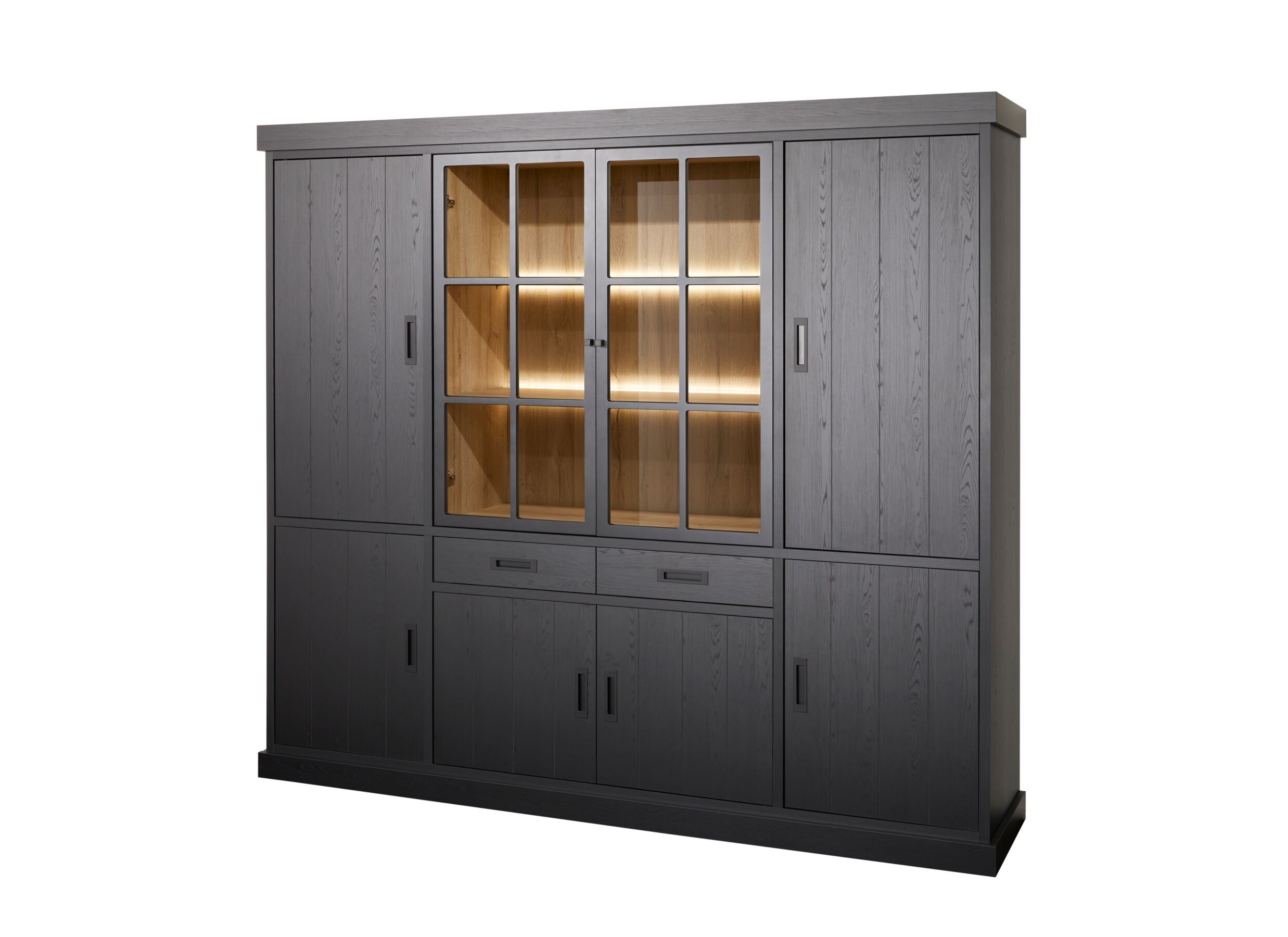 Wandmeubel Raphael 240cm - melamine - NOX