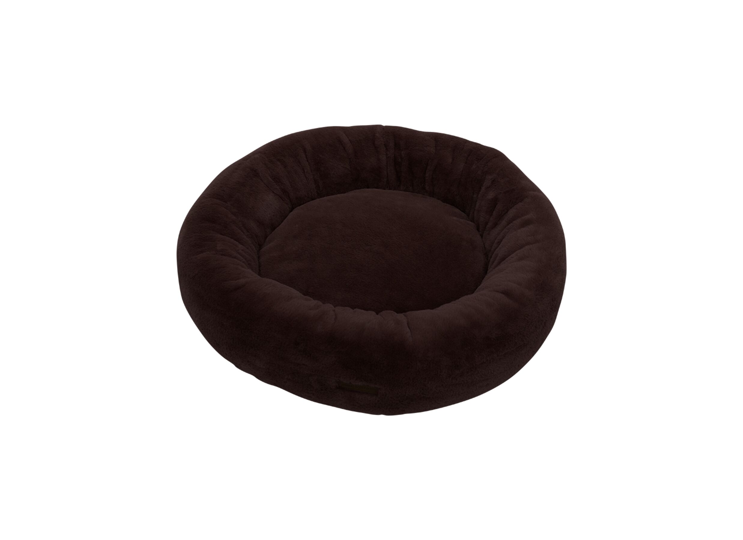 Aperçu - Panier pour chien Champs Elysees M Ø60x17cm - tissu - marron foncé