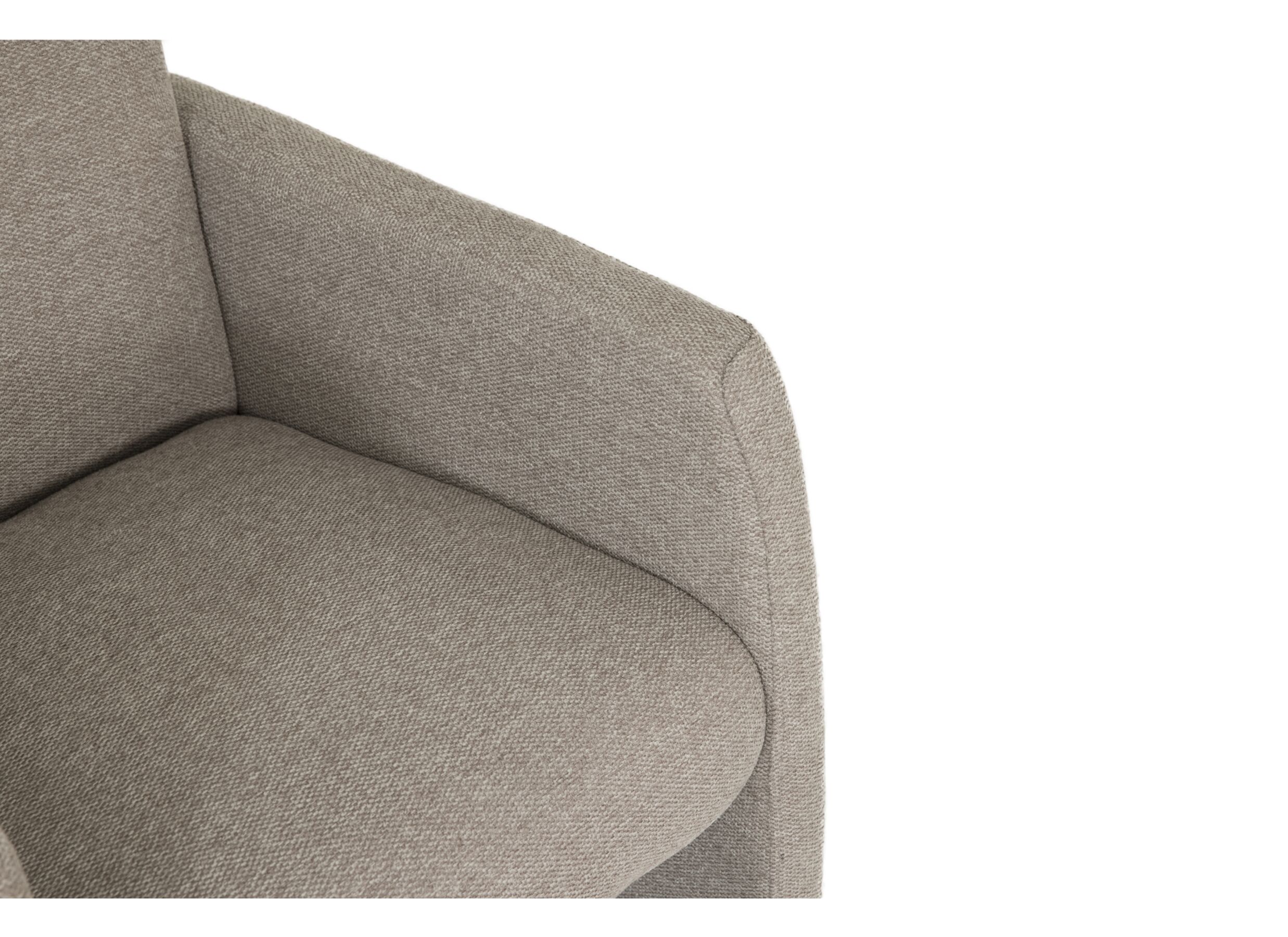 Detail - Chaise Aragon 60x70x100cm - tissu - greige