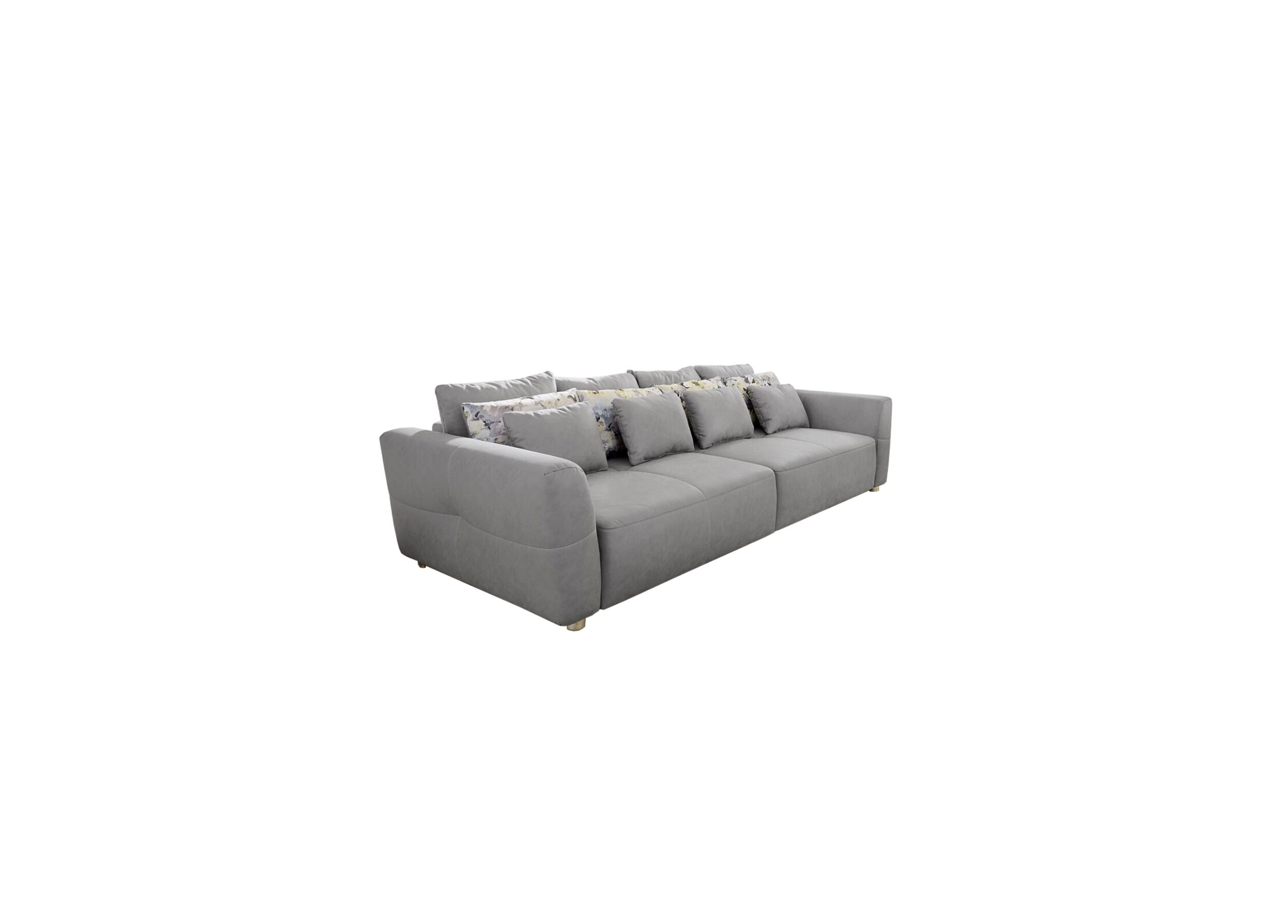 Canapé Gulliver 4 places tissu gris clair - Canapé Gulliver 4 places - tissu - gris clair