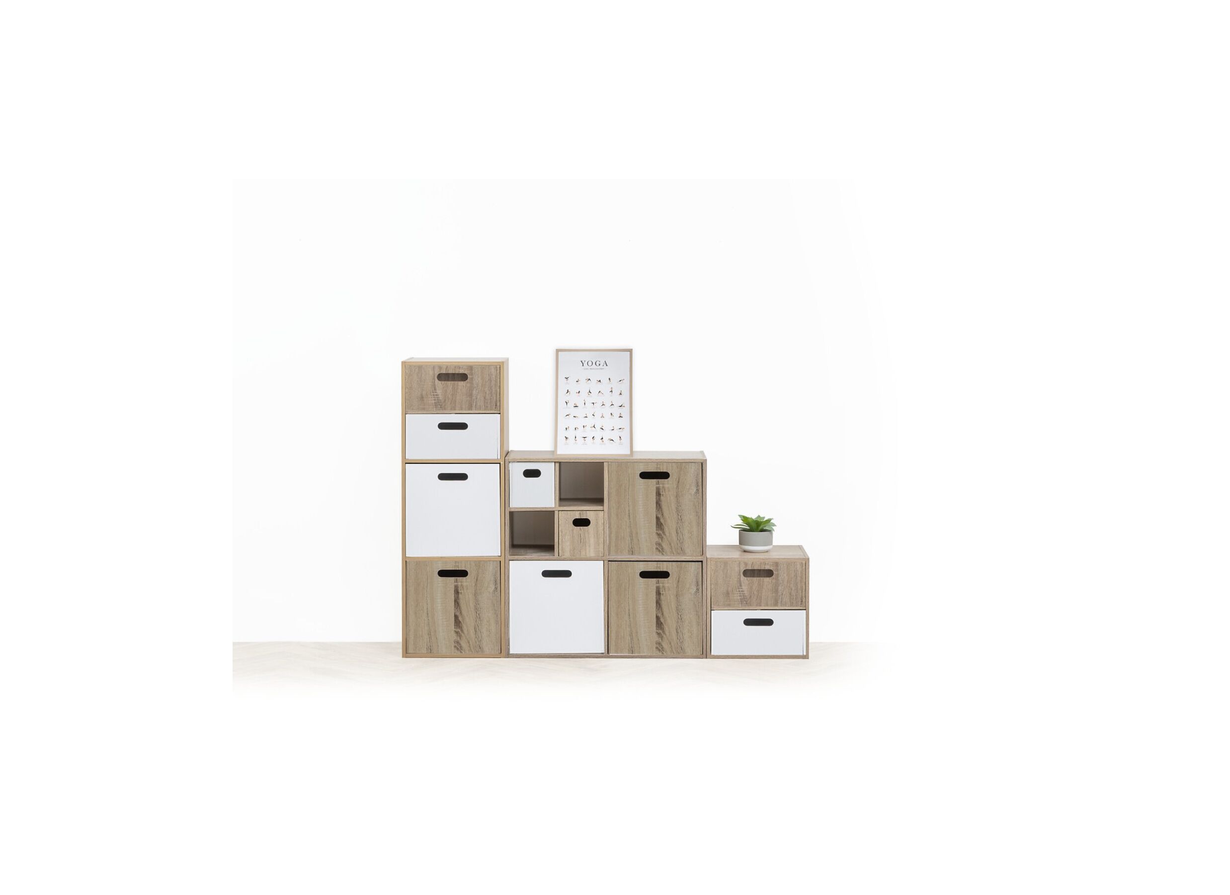 Photo ensemble - Boite de rangement 30,5x30,5x15cm