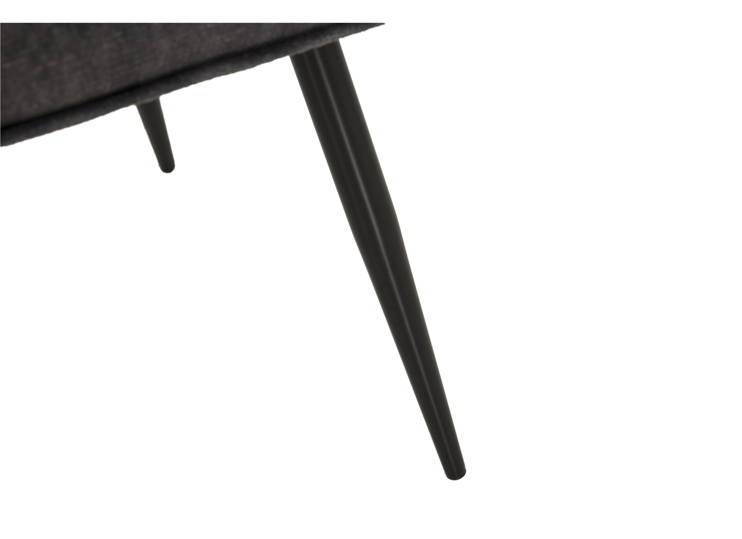 Stoel Sylt 56x60x83cm - stof - grijs