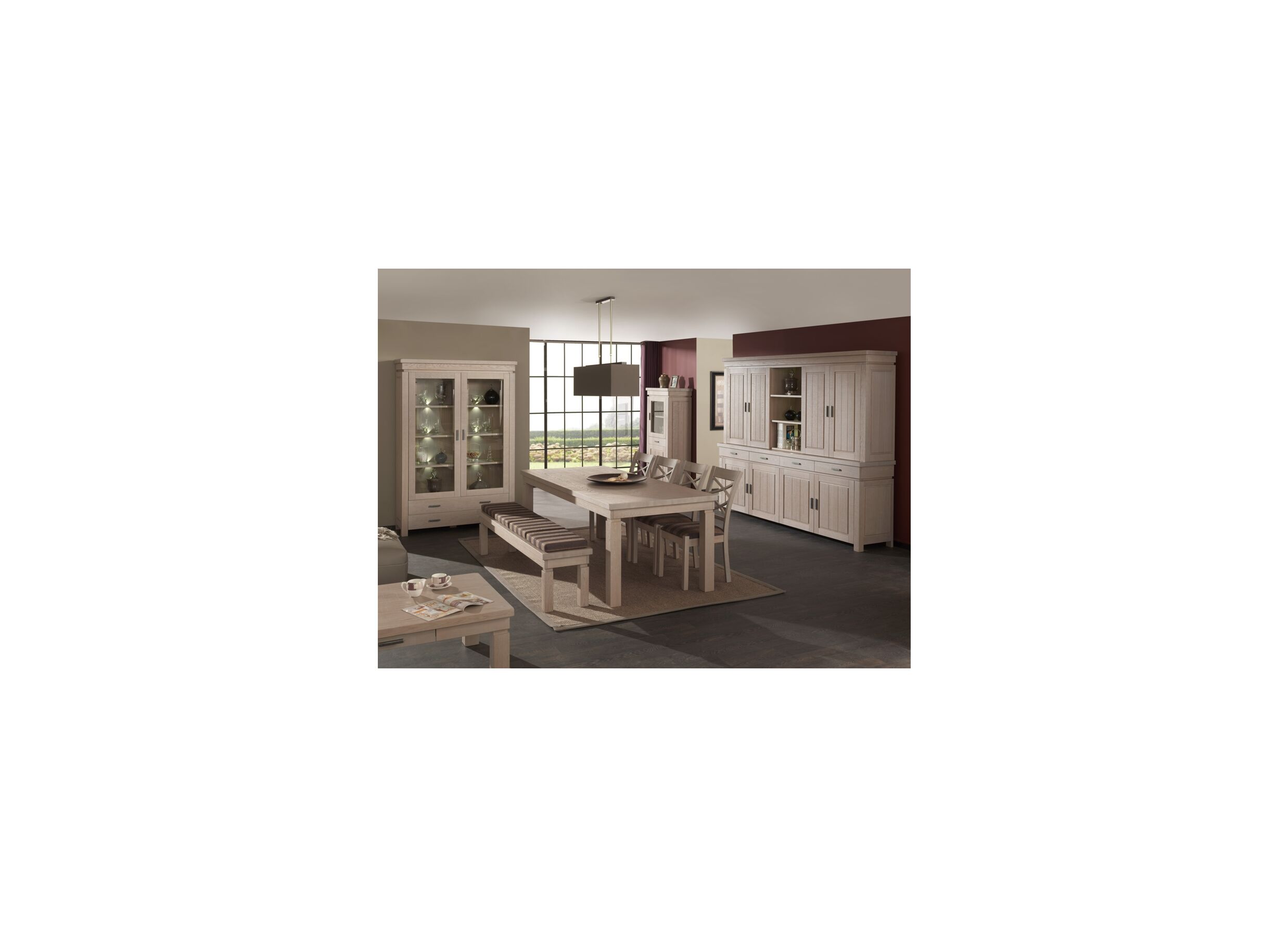 Eetkamer Kaprun met stoelen Kaprun