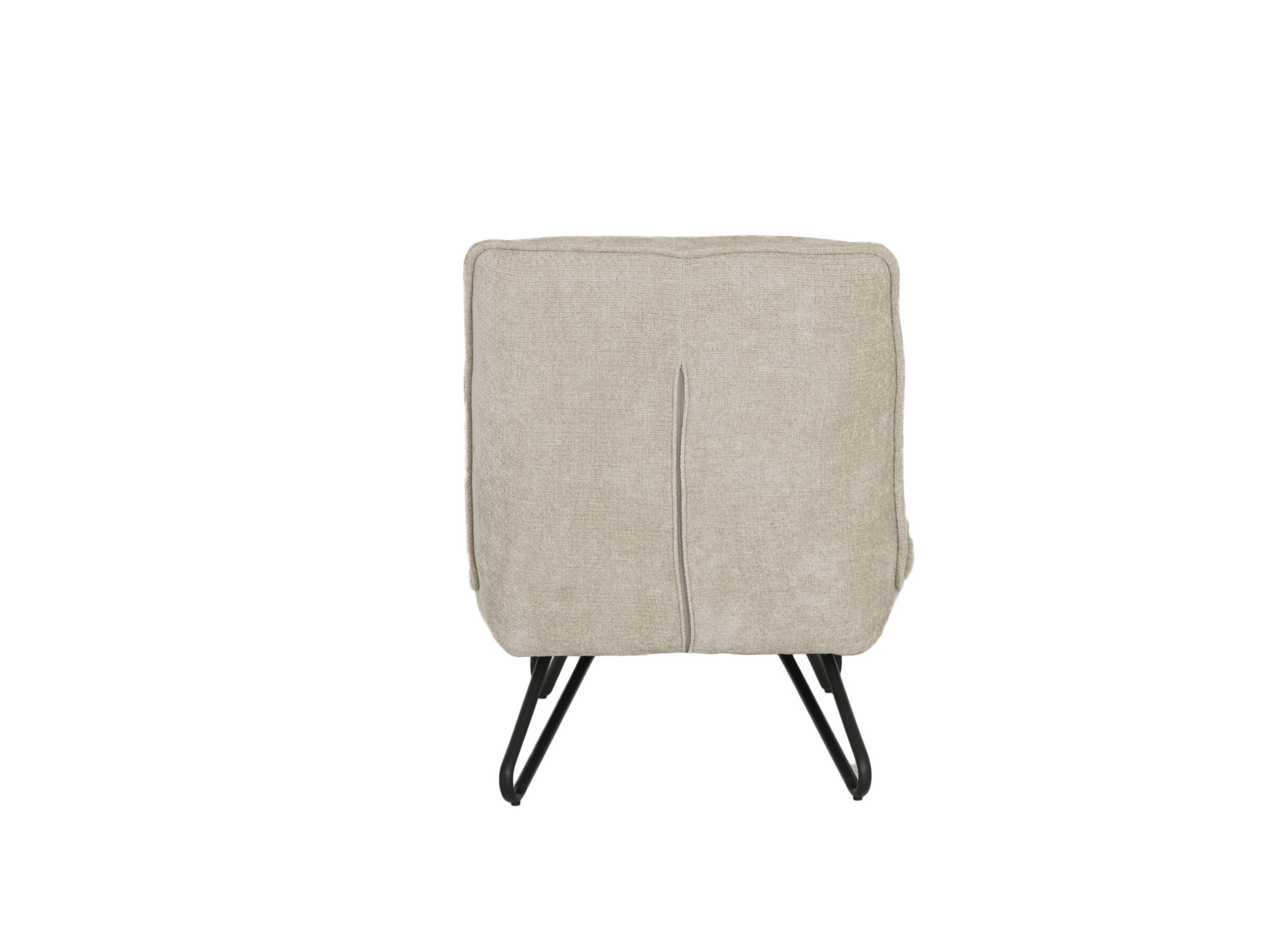 Plus Important - Fauteuil Guts 67,5x93x82cm - bouclé - beige