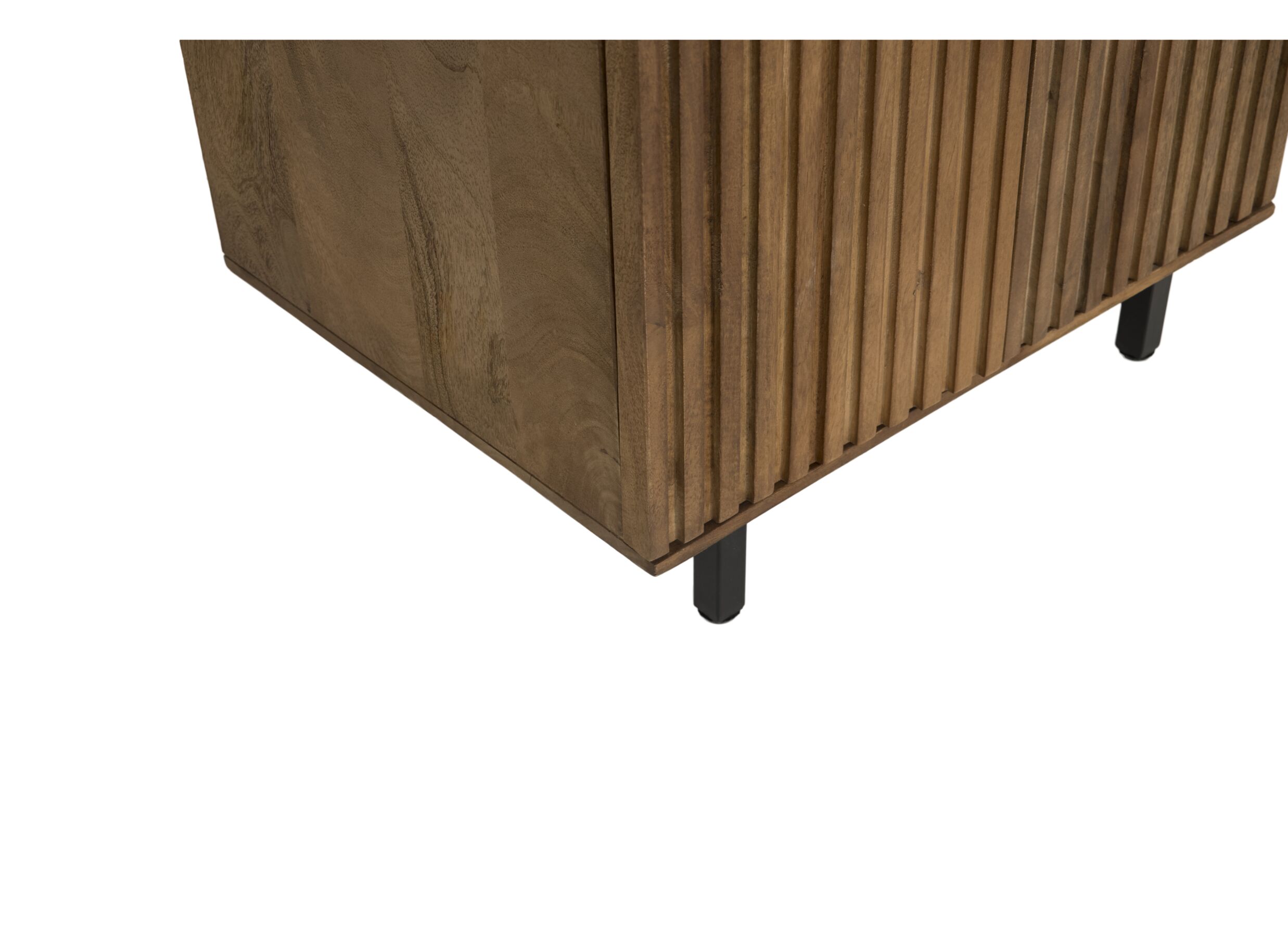 Detailfoto - Kast Angkor 80x42x210cm - mango massief - naturel