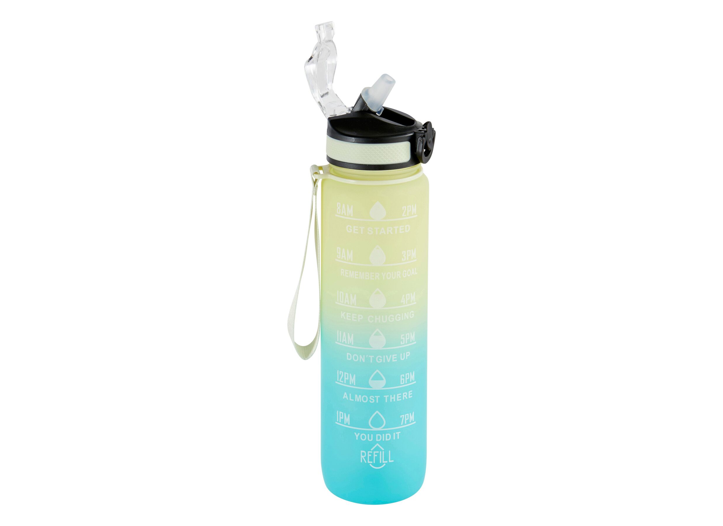 Overzichtsfoto - Drinkfles Sport 1L - kunststof - multicolor