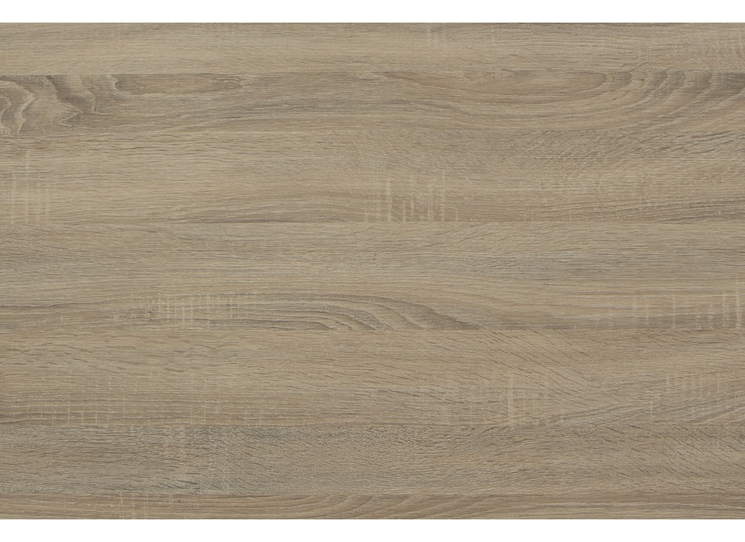 Table ronde Lais Ø120cm - mélamine - brun