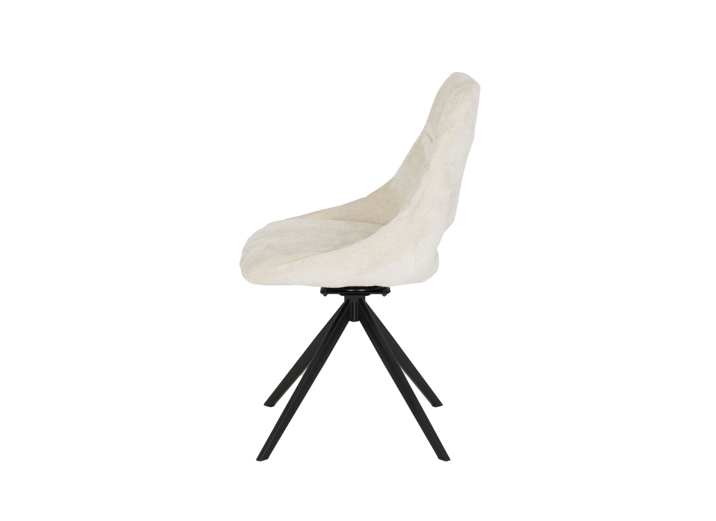 Overzichtsfoto - Draaistoel Pepper stof beige