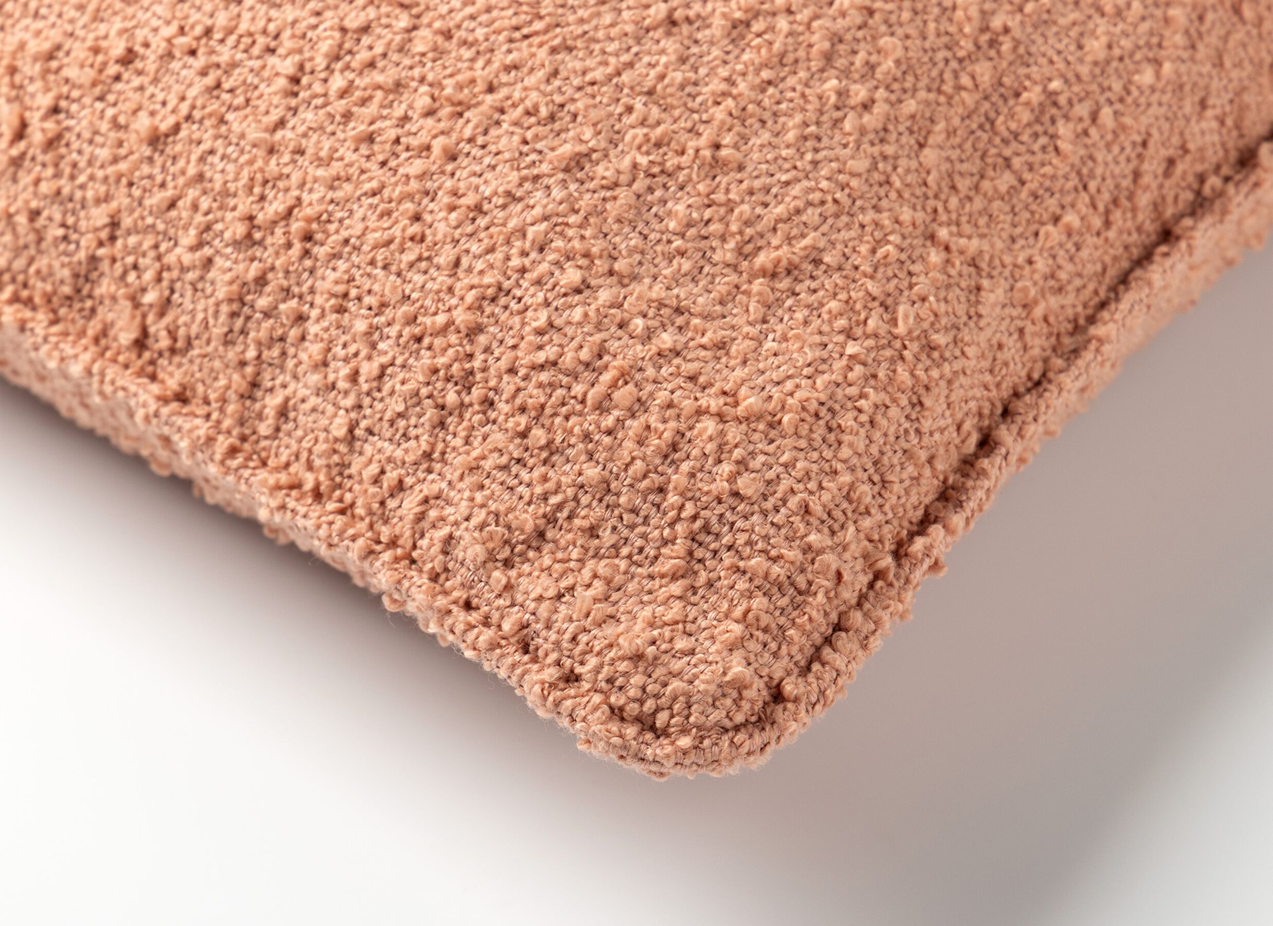 Detail - Coussin Onno 60x60cm - tissu - muted clay