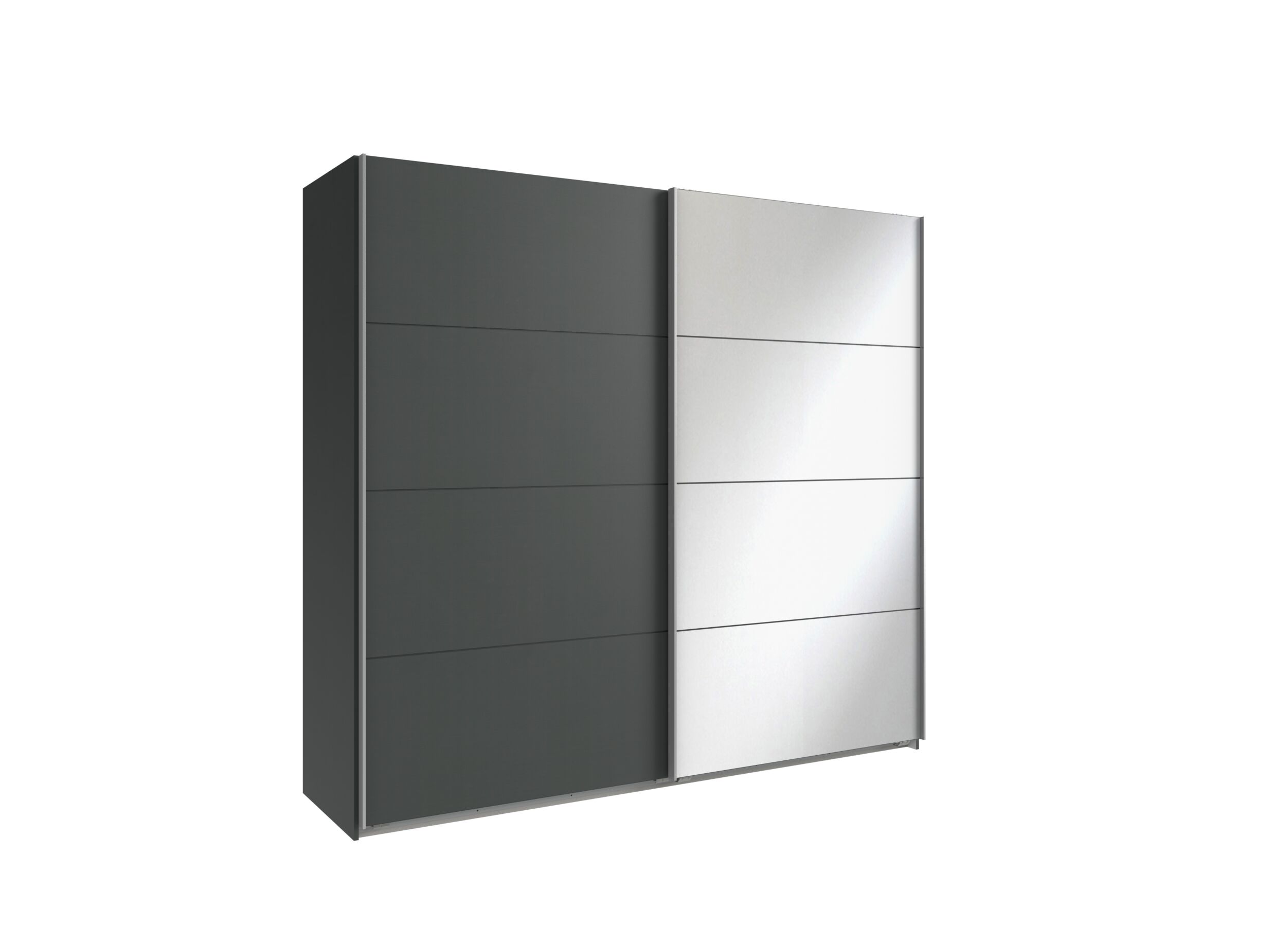 Armoire à portes coulissantes Easyplus 225cm - Armoire à portes coulissantes Easyplus 225cm - décor - graphite