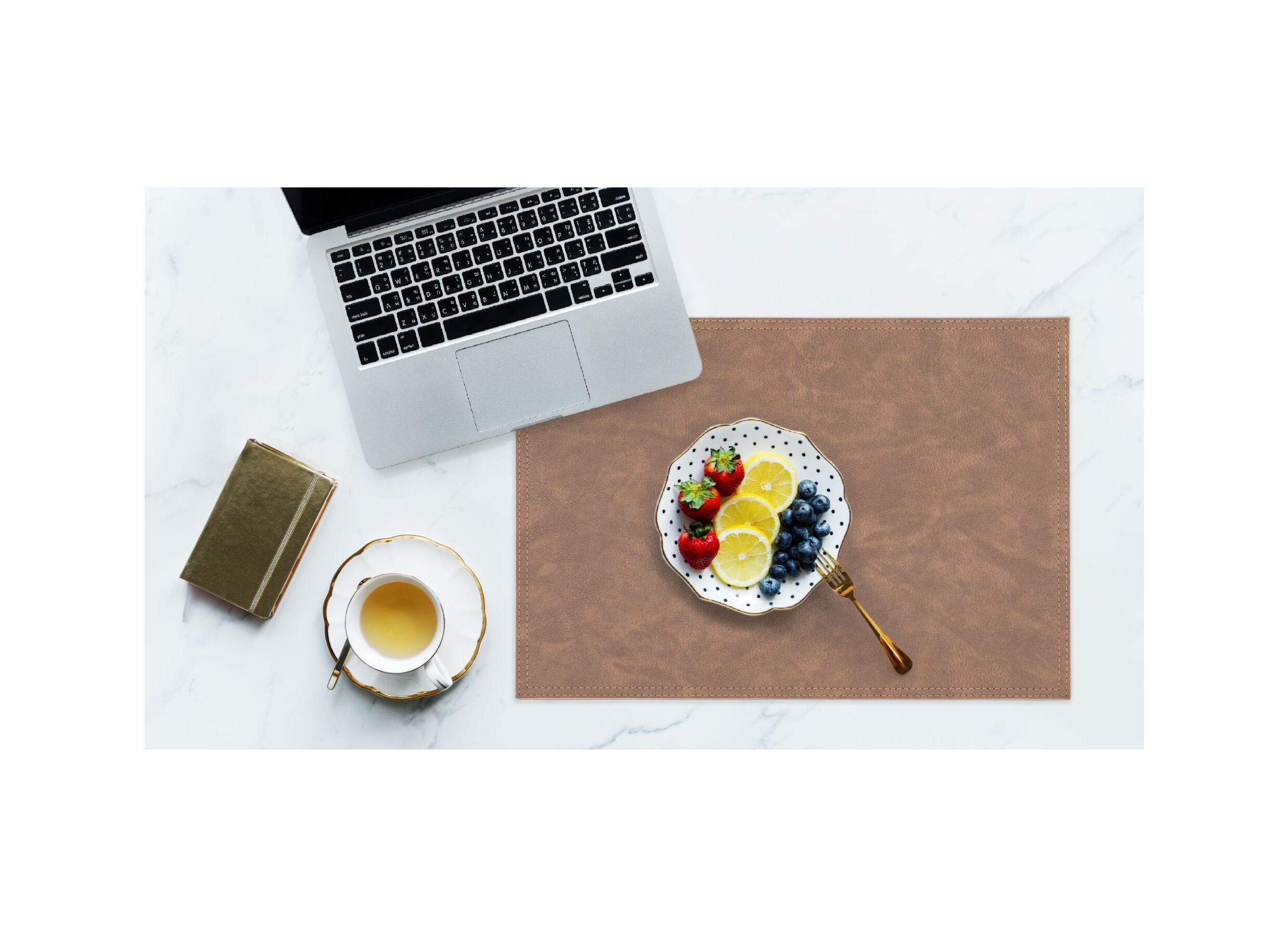 Foto ambiance - Set de table Troja 33x45cm taupe