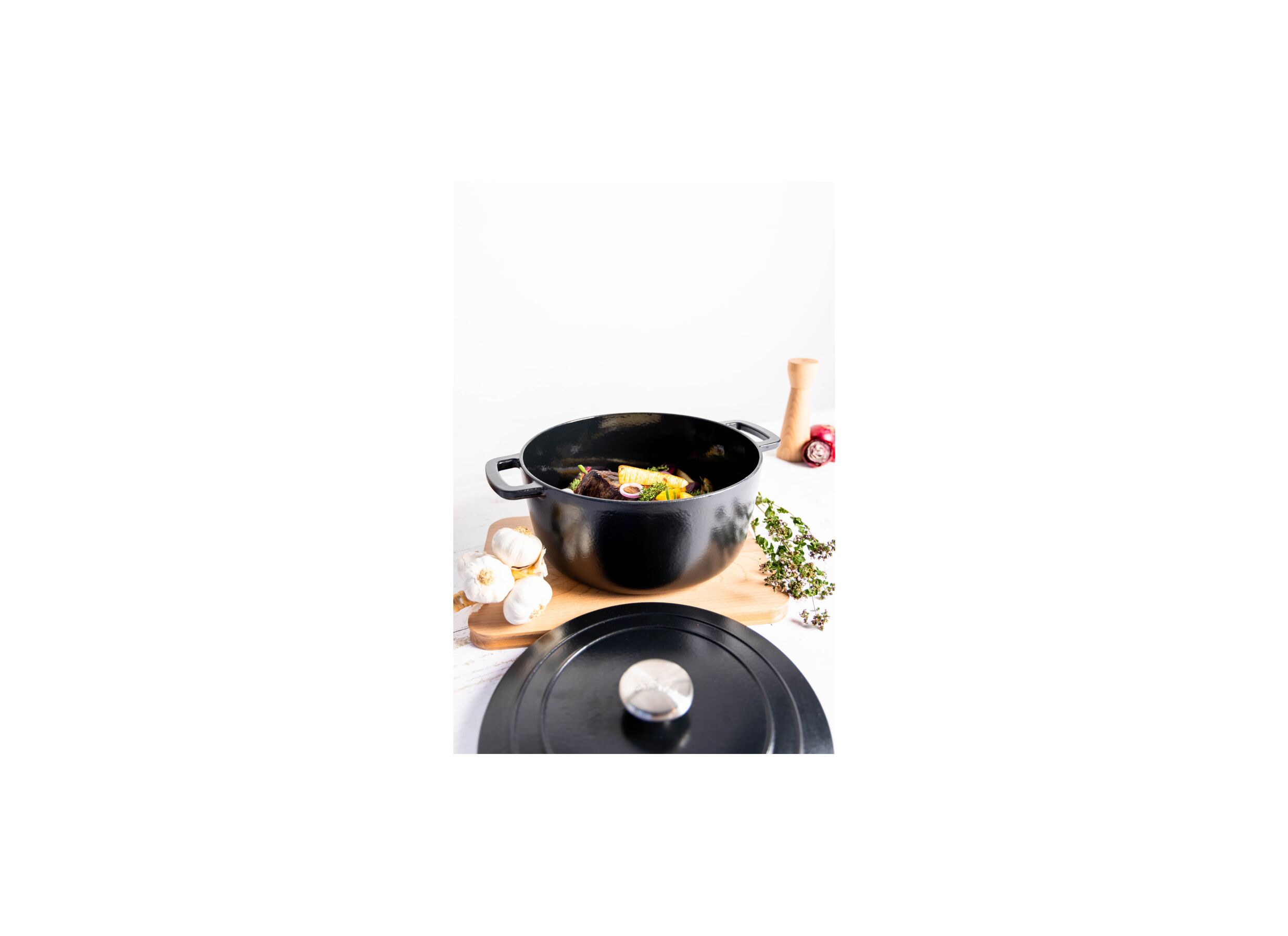 Foto ambiance - Cocotte Fontestic Ø24cm 4,6L - fonte