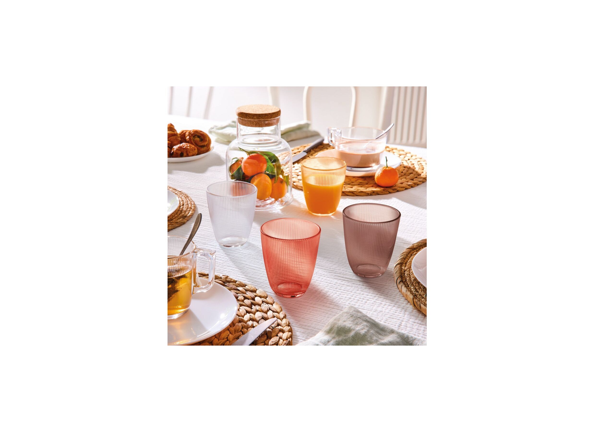 Foto ambiance - Verre Concepto Stripy 31cl