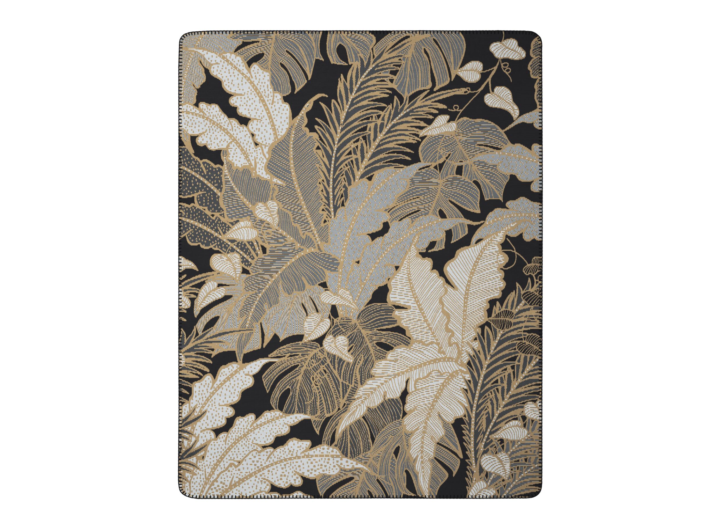 Aperçu - Plaid Leavy Luxe 150x200cm - polyester & coton - multicolore