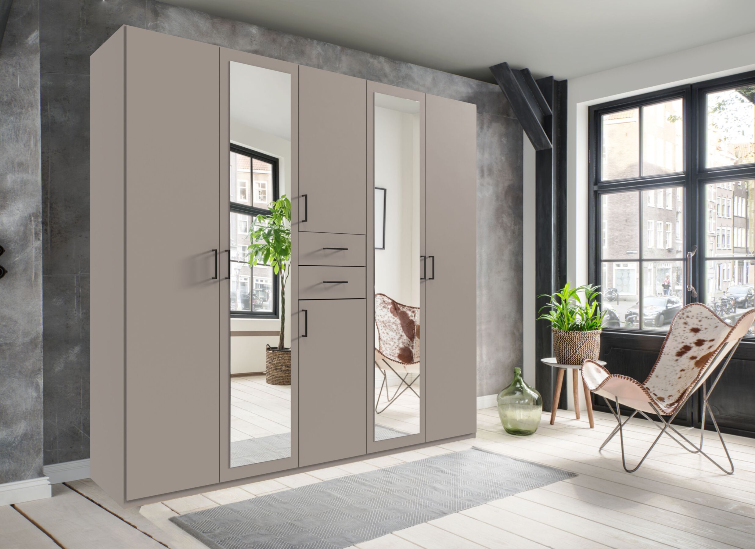 Foto ambiance - Garde-robe Diver 225cm - décor - sahara