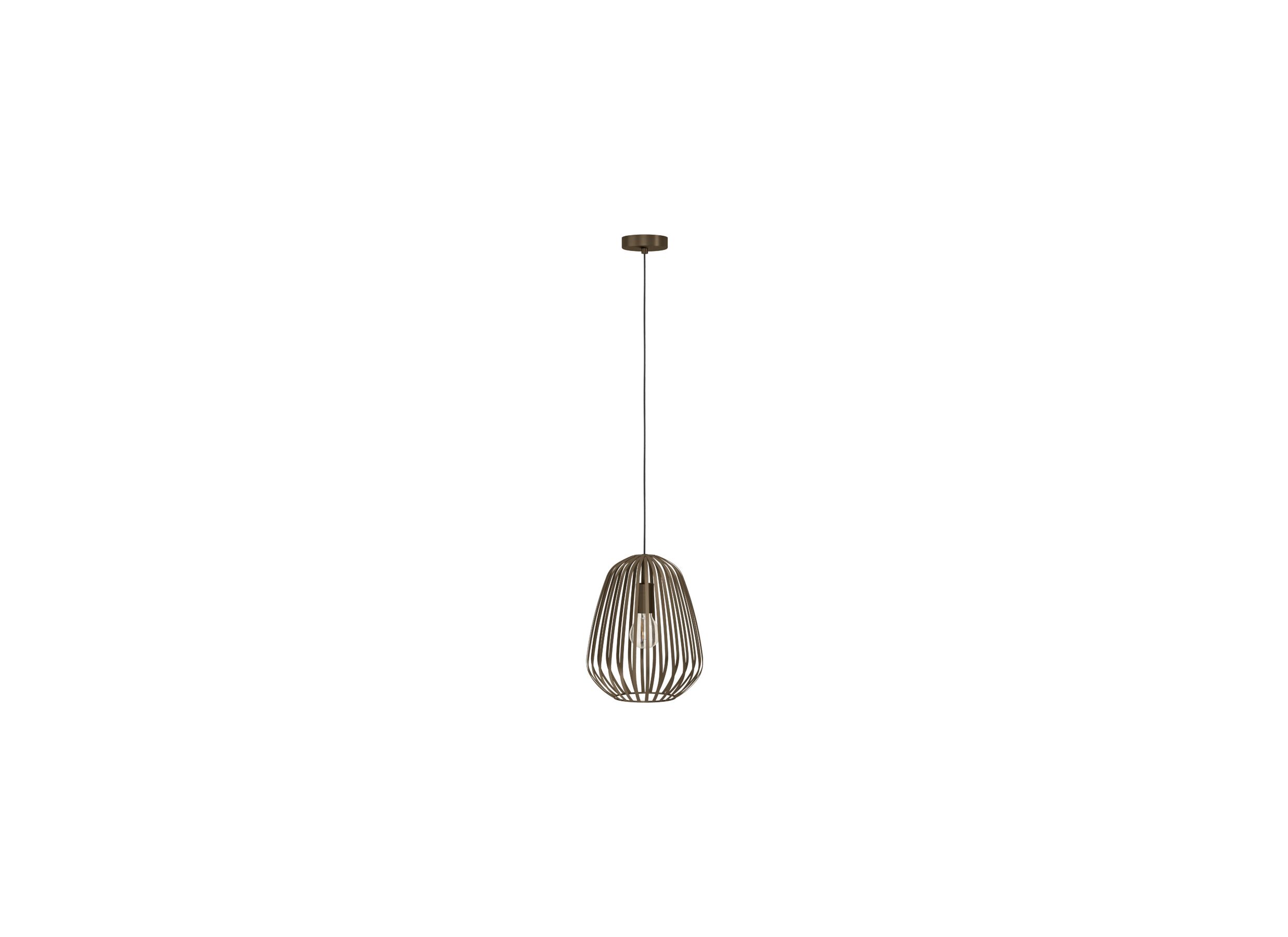 Aperçu - Suspension Espinal Ø28cm 40W E27 acier bronze