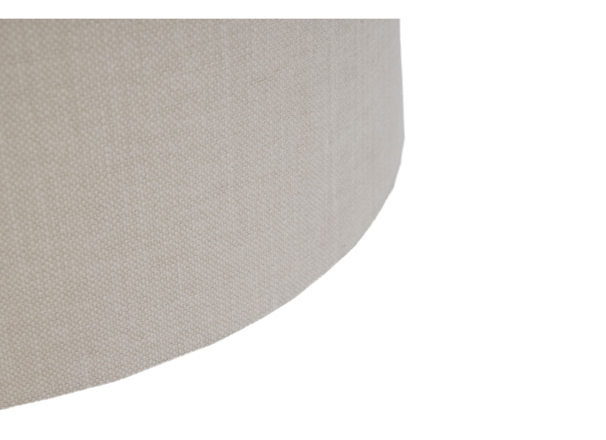 Detail - Abat-jour Ø50cm - tissu - beige