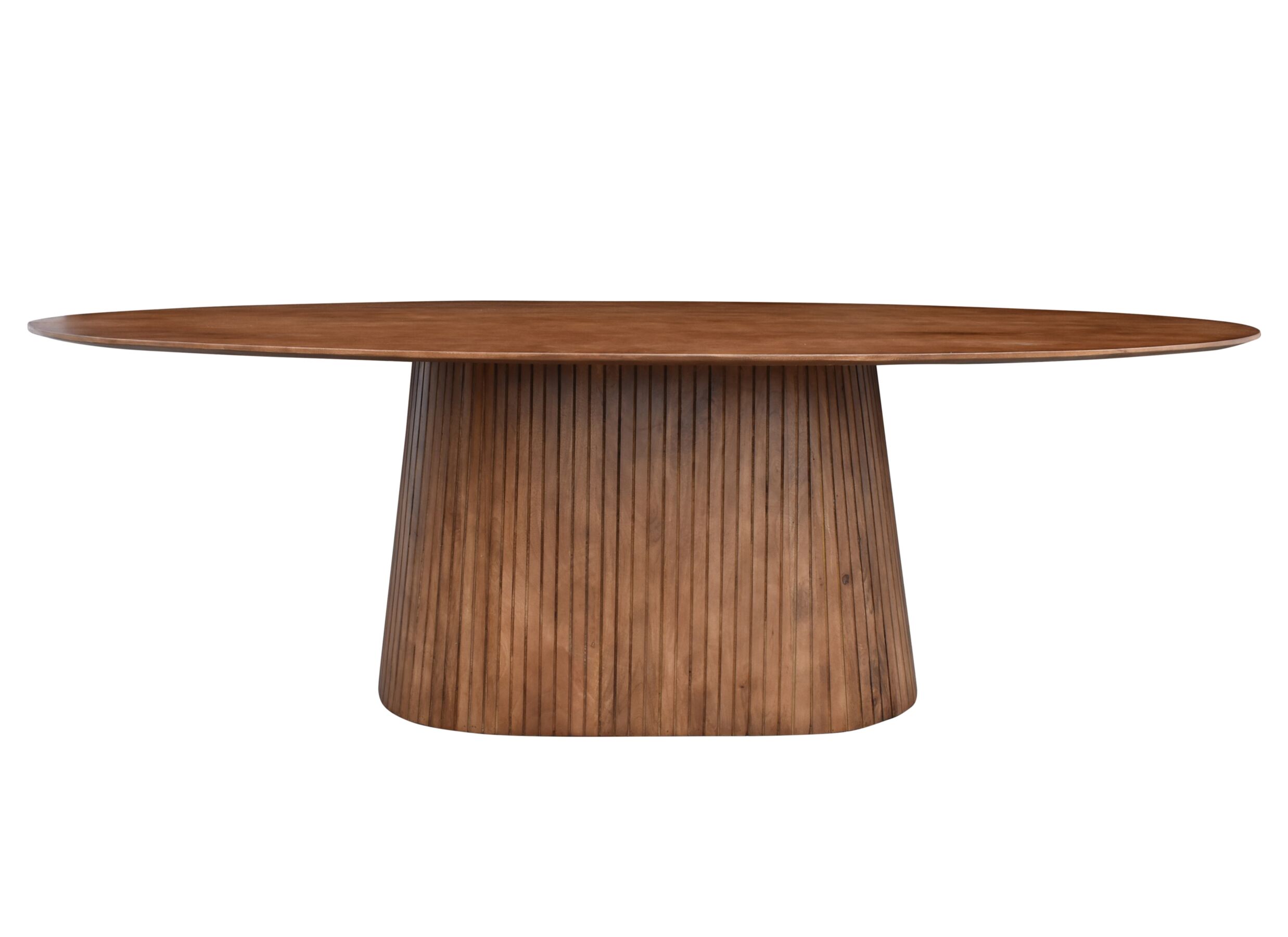 Overzichtsfoto - Tafel Graff 240x120cm - mango massief - bruin