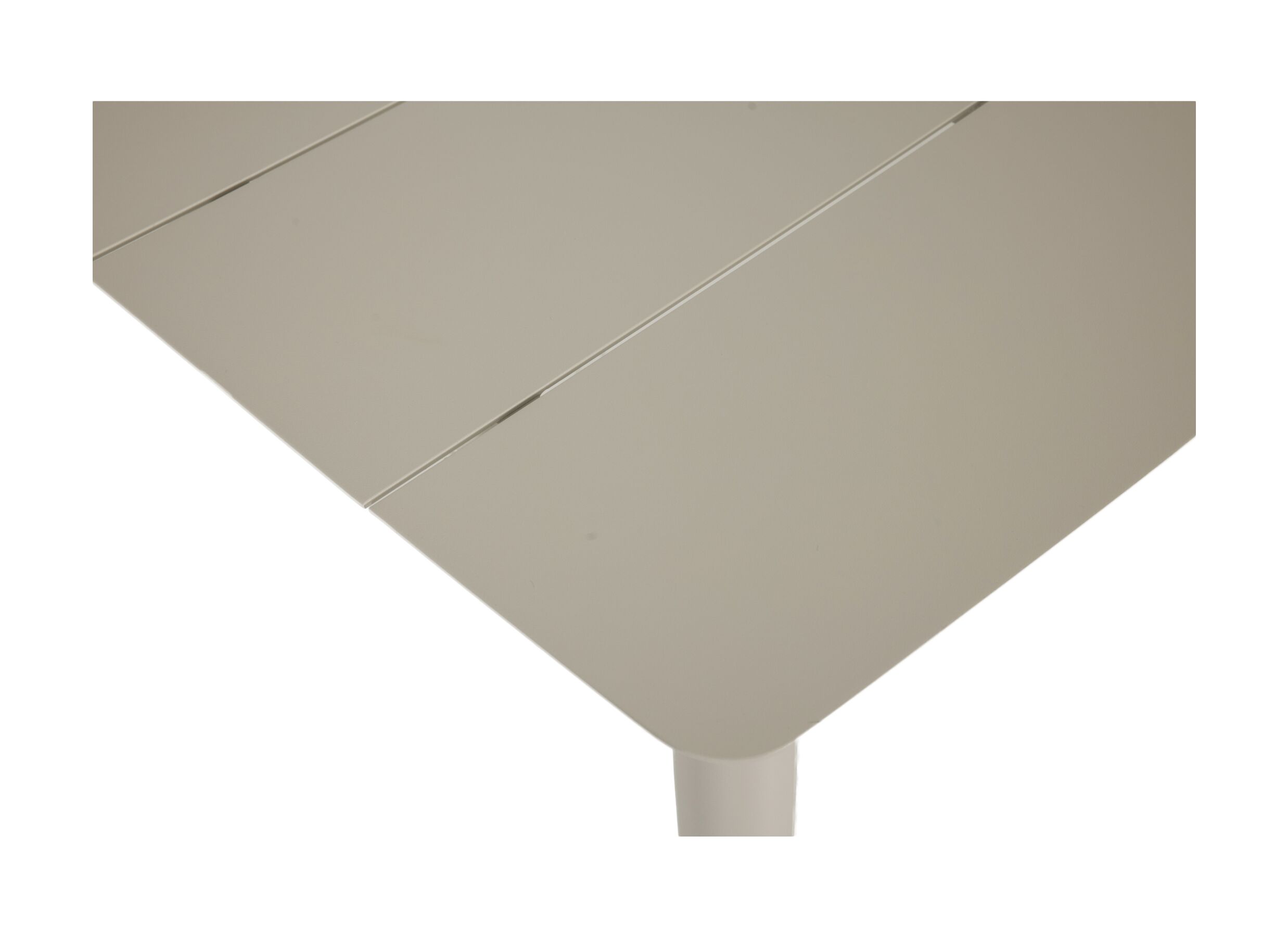 Detail - Table de jardin Montana 180x90cm - aluminium - greige