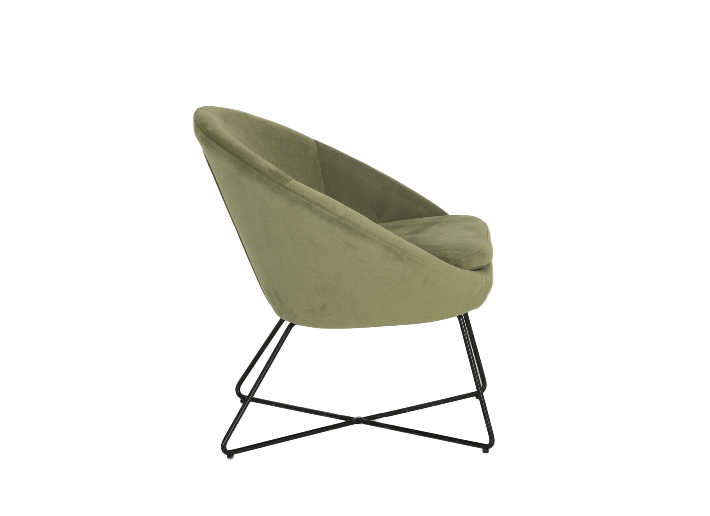 Aperçu - Fauteuil Juice 70x69x73,50cm - velours - vert
