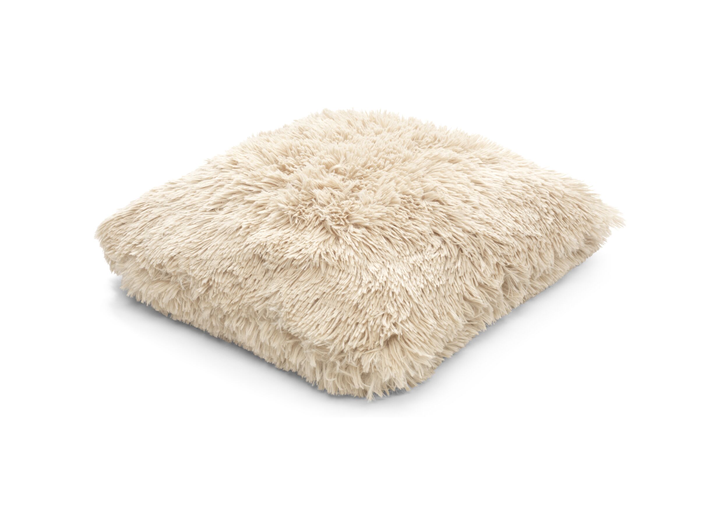 Aperçu - Coussin Fluffy 60x60cm - tissu - pumice stone