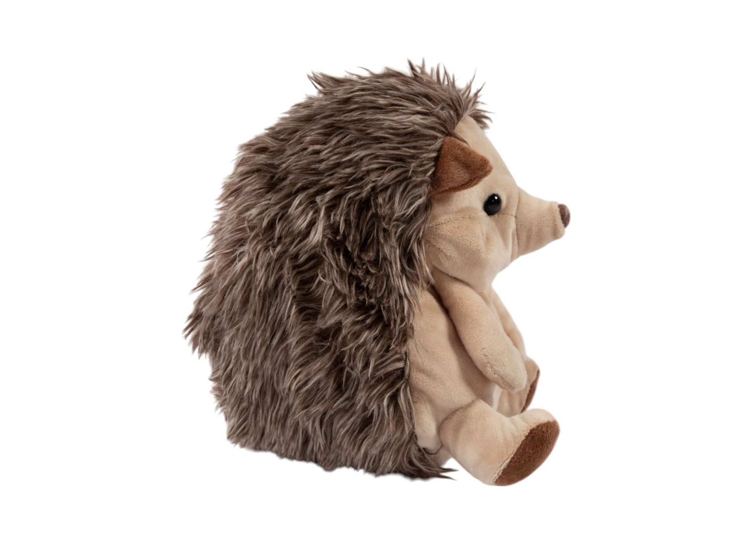 Overzichtsfoto - Deurstopper Egel H25cm - stof - bruin
