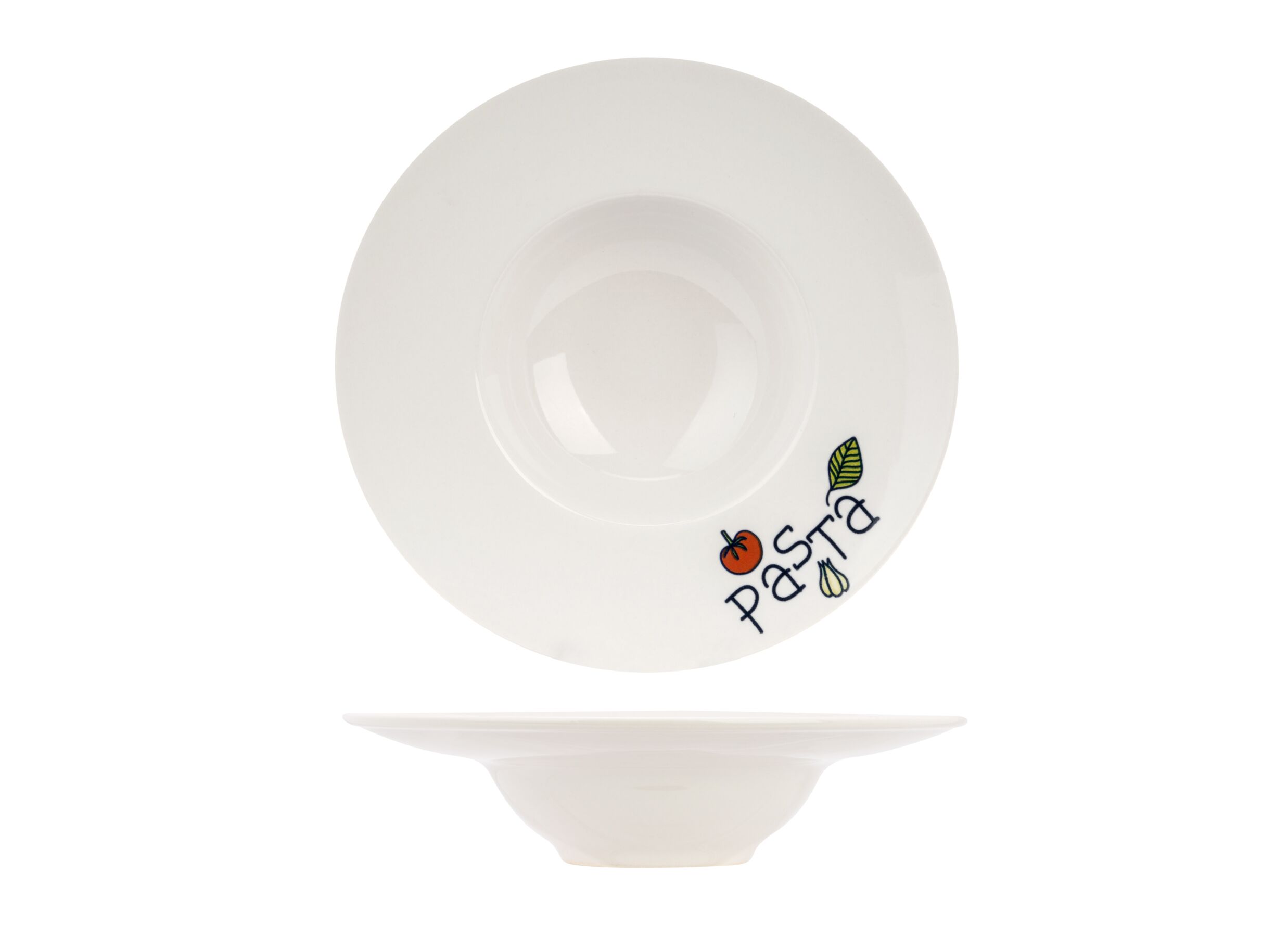 Assiette à pâtes Décoré Ø27cm - Assiette à pâtes Décoré Ø27cm