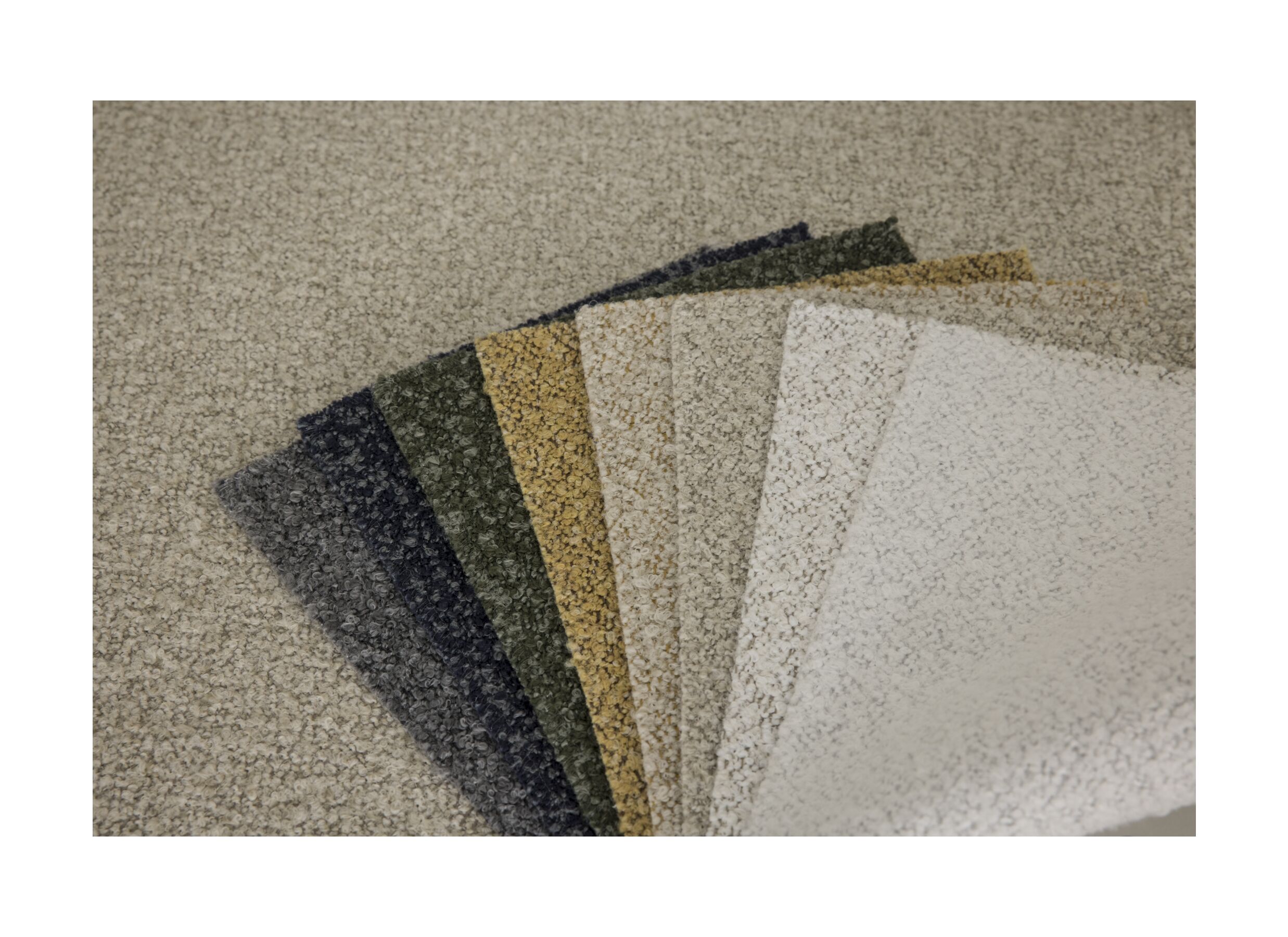 Couleurs - Canapé d'angle Clay 270x172cm - tissu - beige avec relax