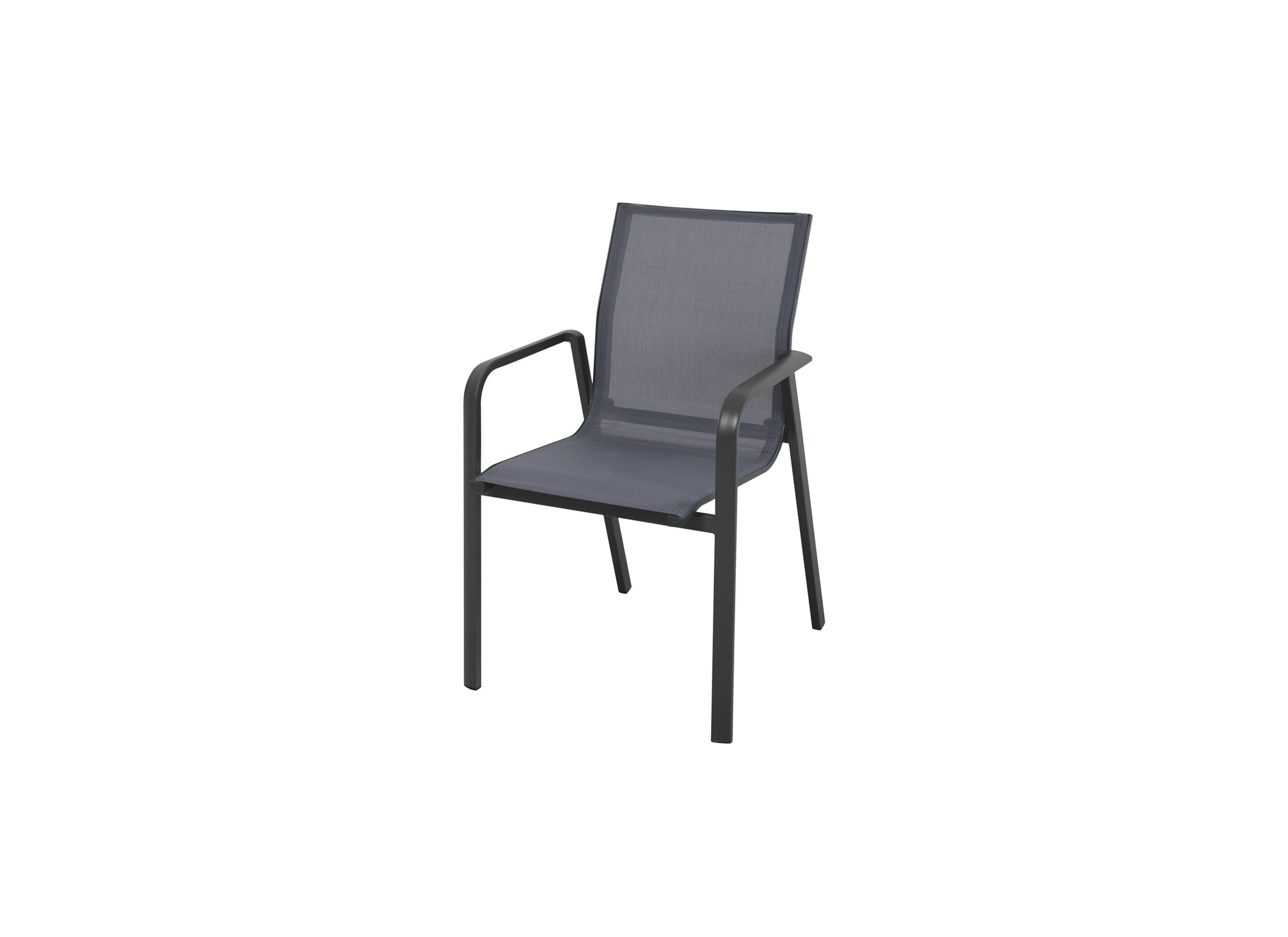 Plus Important - Chaise de jardin Party aluminium anthracite