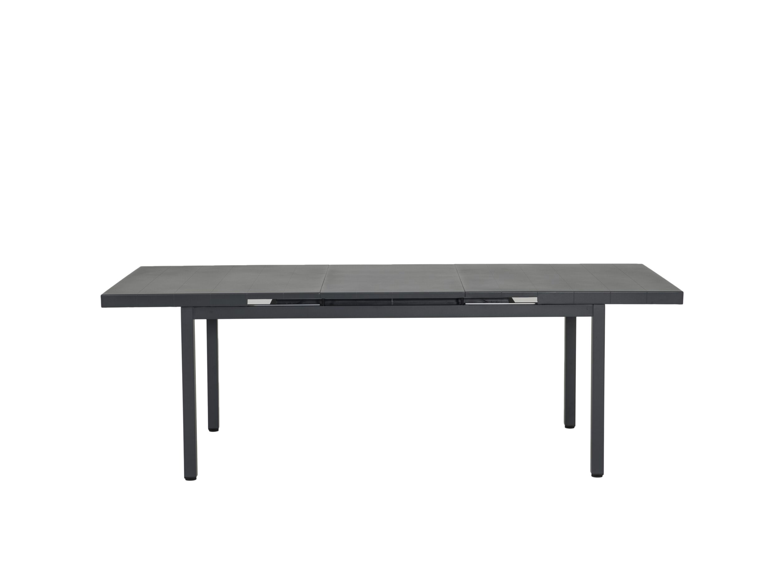 Aperçu - Table de jardin Eden 180/240x95cm - aluminium - anthracite