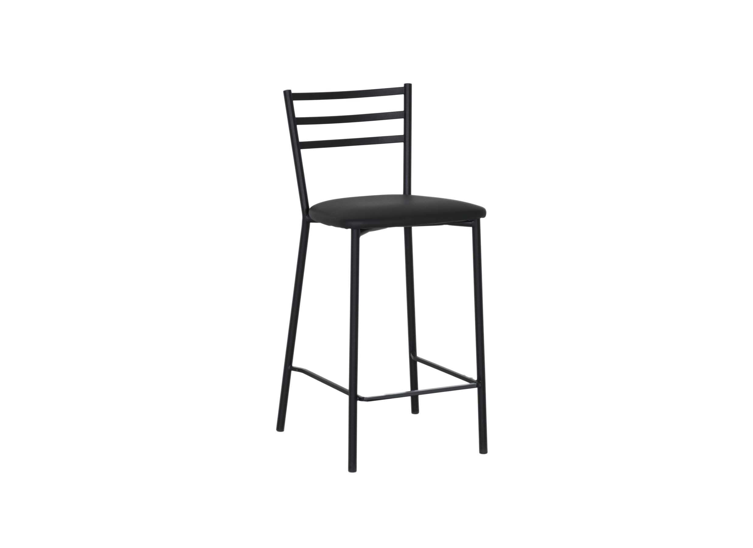 Barstoel Romy ZH65cm - stof - traffic black