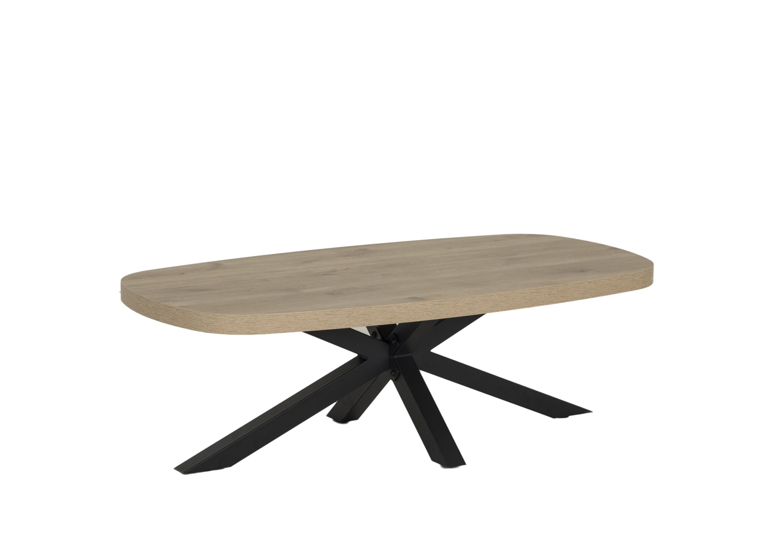 Salontafel Valencia 130x41cm - melamine - lichte eik - Table basse Valencia 130x41cm - mélamine - chêne clair