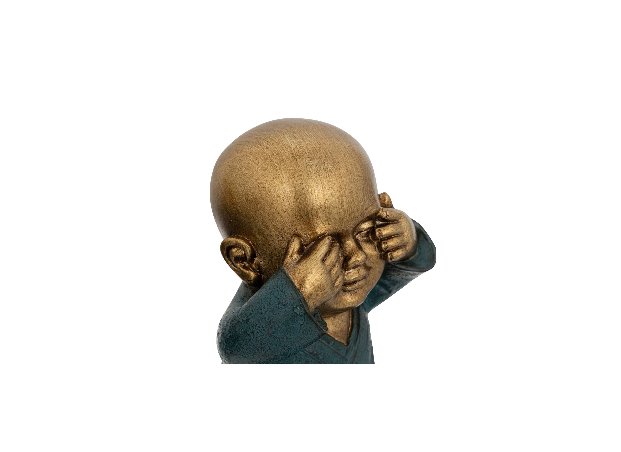 Detail - Statue bouddha Sagesse Jiling H21cm lot de 3