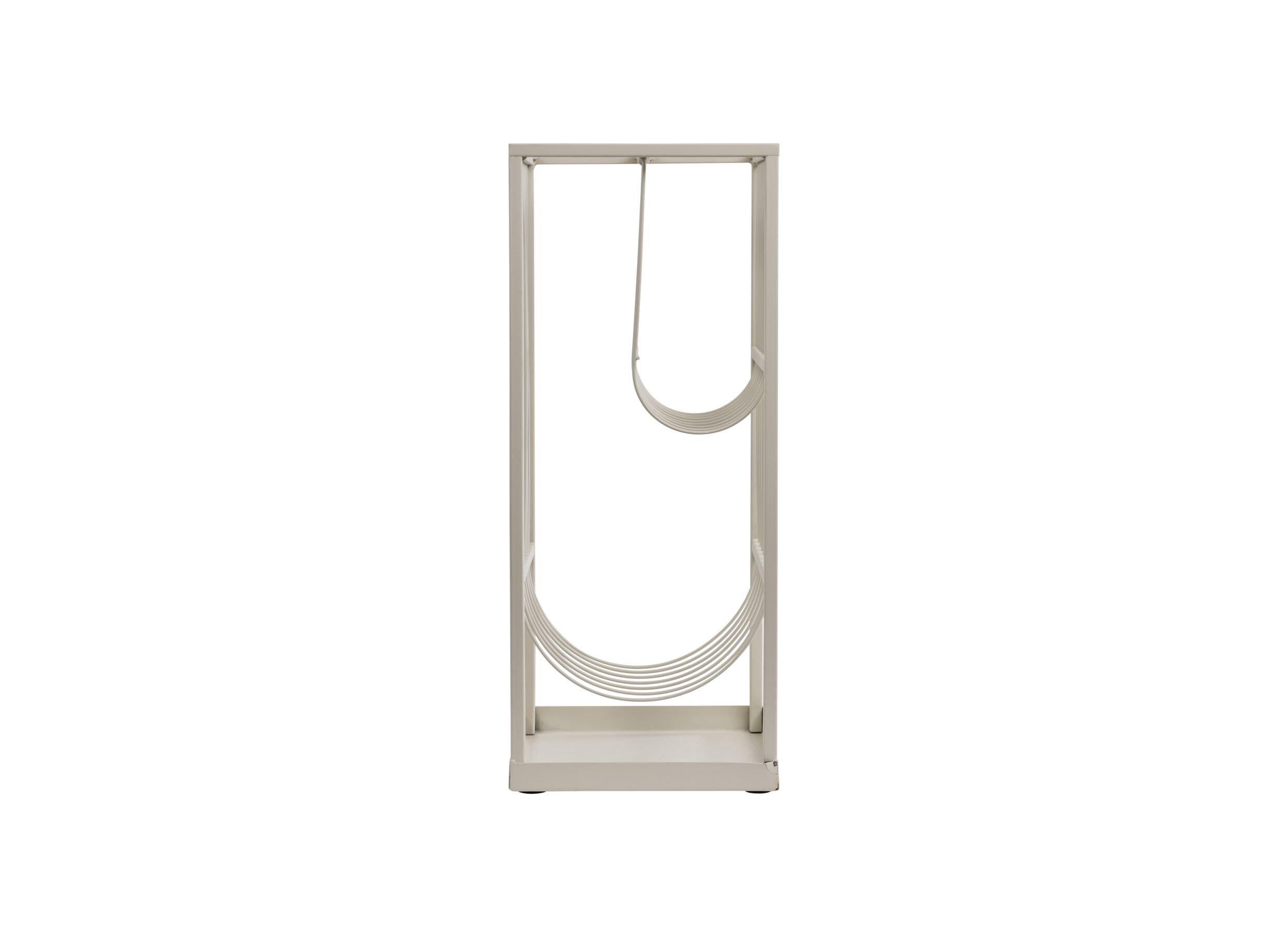 Overzichtsfoto - Paraplubak Metty 20x20x50cm - staal - beige